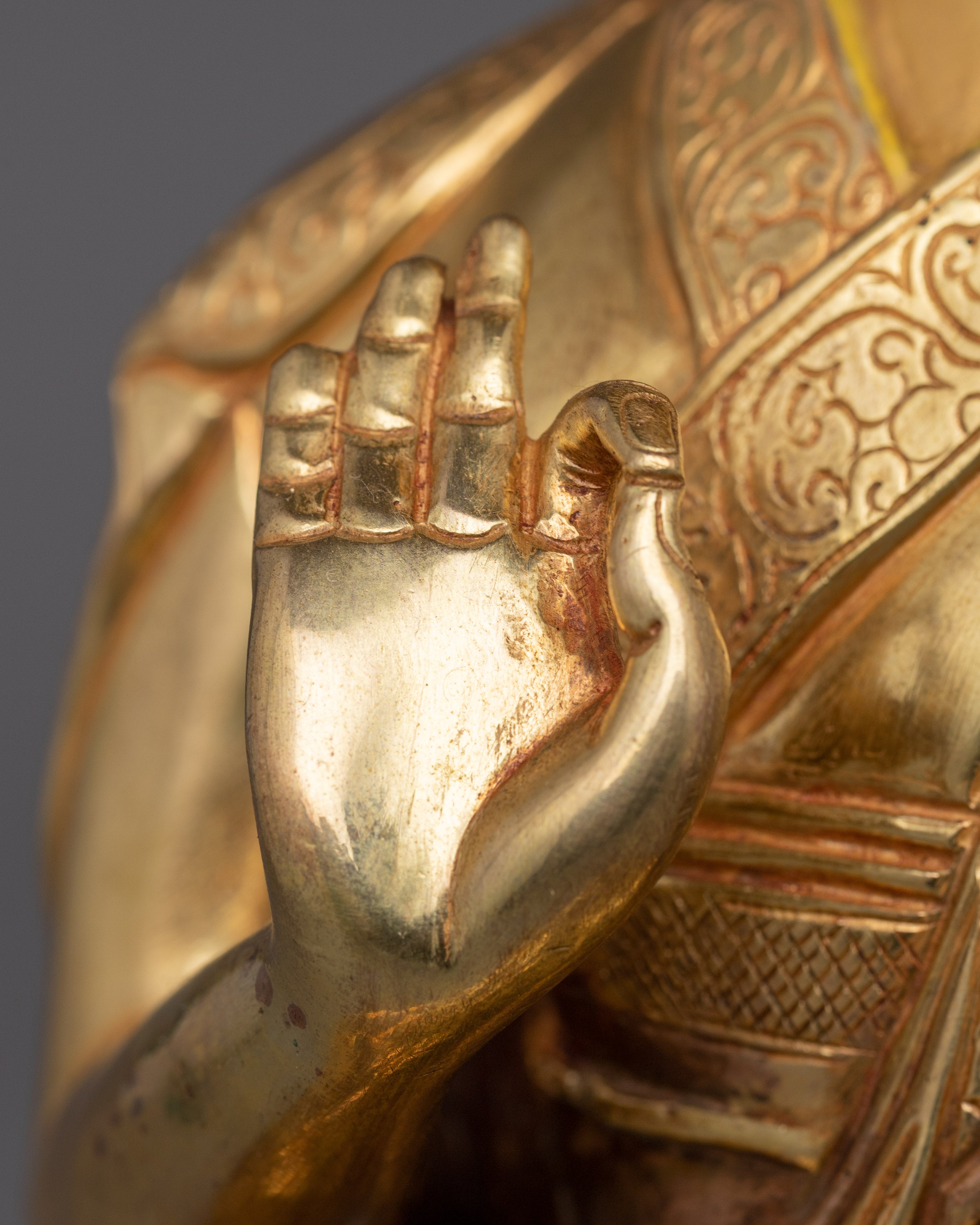 Himalayan Spiritual Tsongkhapa Set Statue | Tsongkhapa, Khedrup Je and Gyaltsab Je