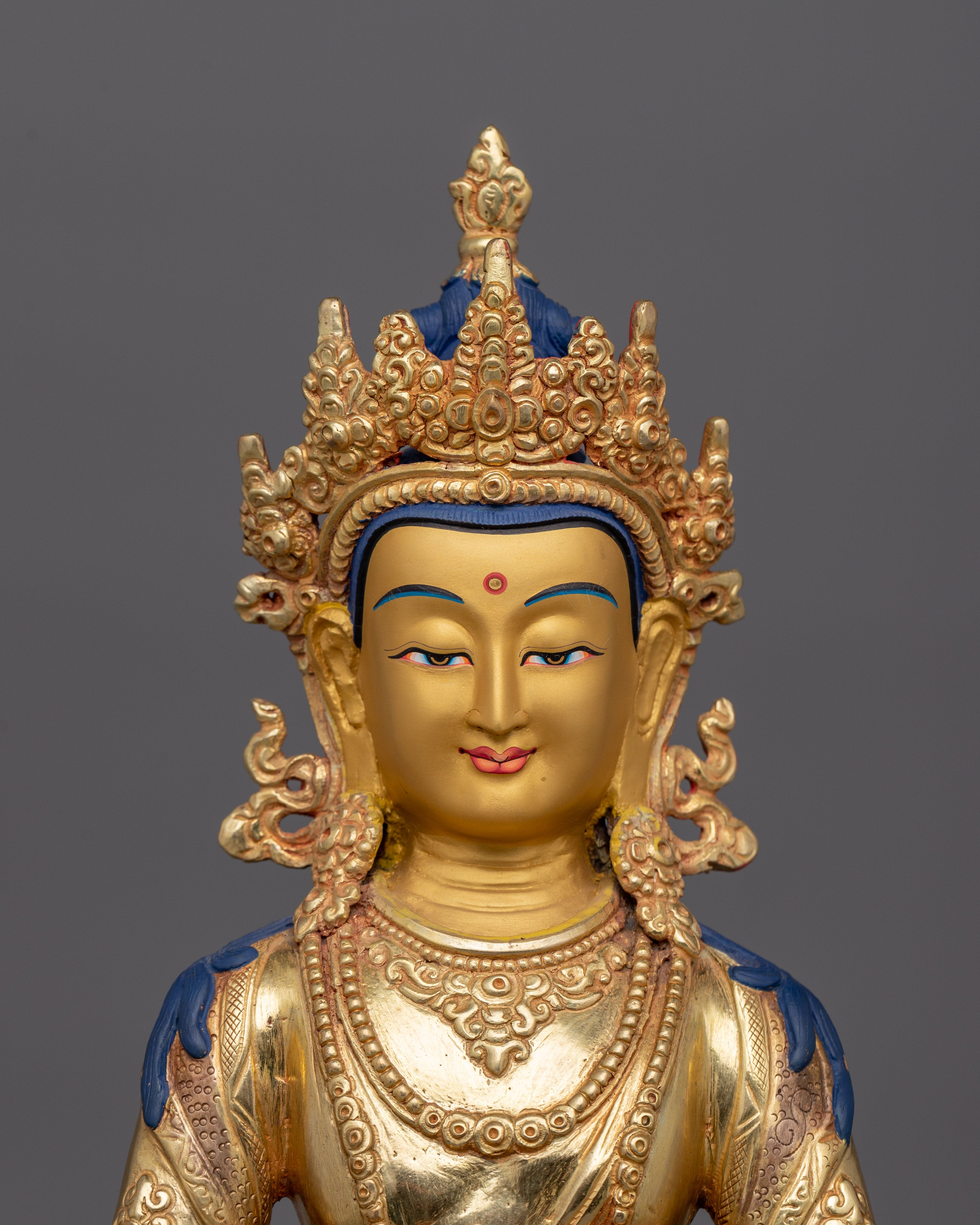 Amitayus Bodhisattva of Long Life Statue | Symbol of Longevity and Prosperity