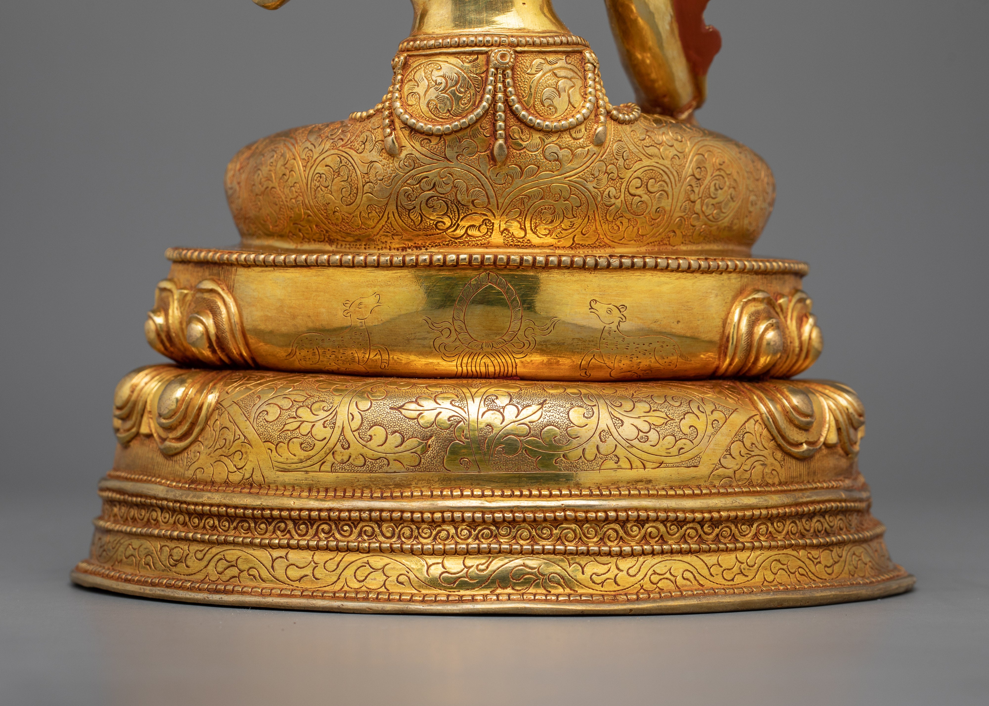 Compassionate Guardian Tibetan Buddhism White Tara Figurine | Sacred Art for Meditation