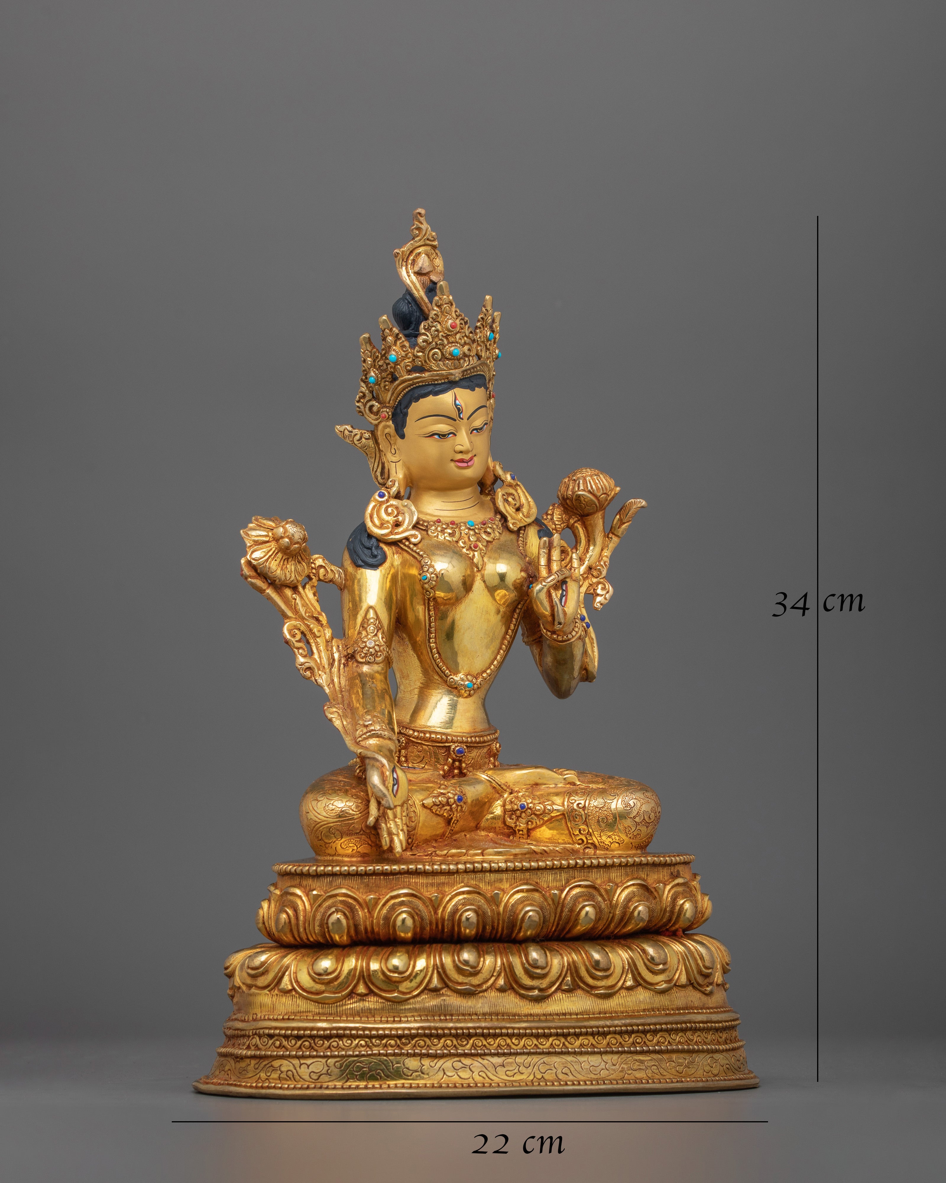 tibetan-buddhism-white-tara-figurine