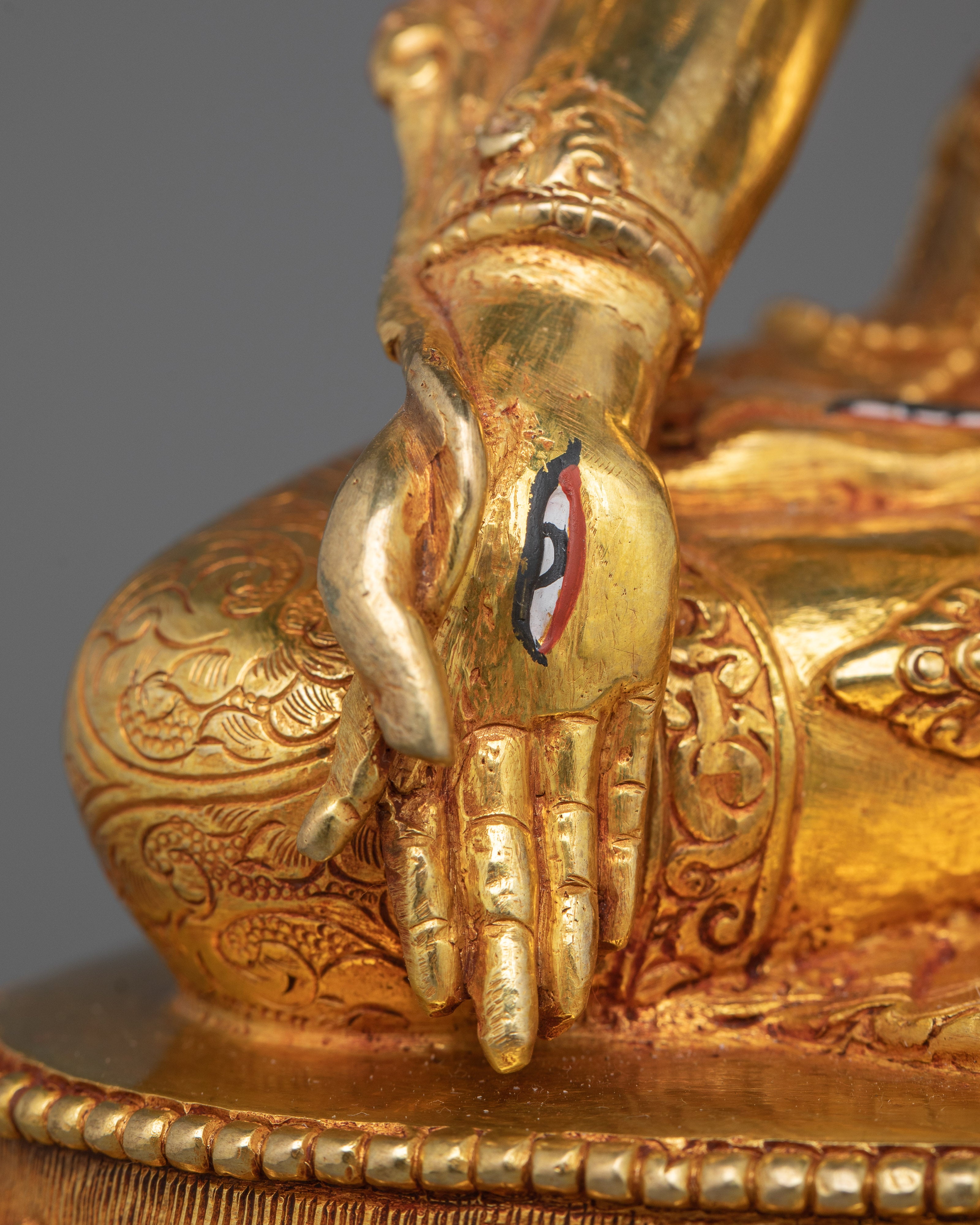 Compassionate Guardian Tibetan Buddhism White Tara Figurine | Sacred Art for Meditation