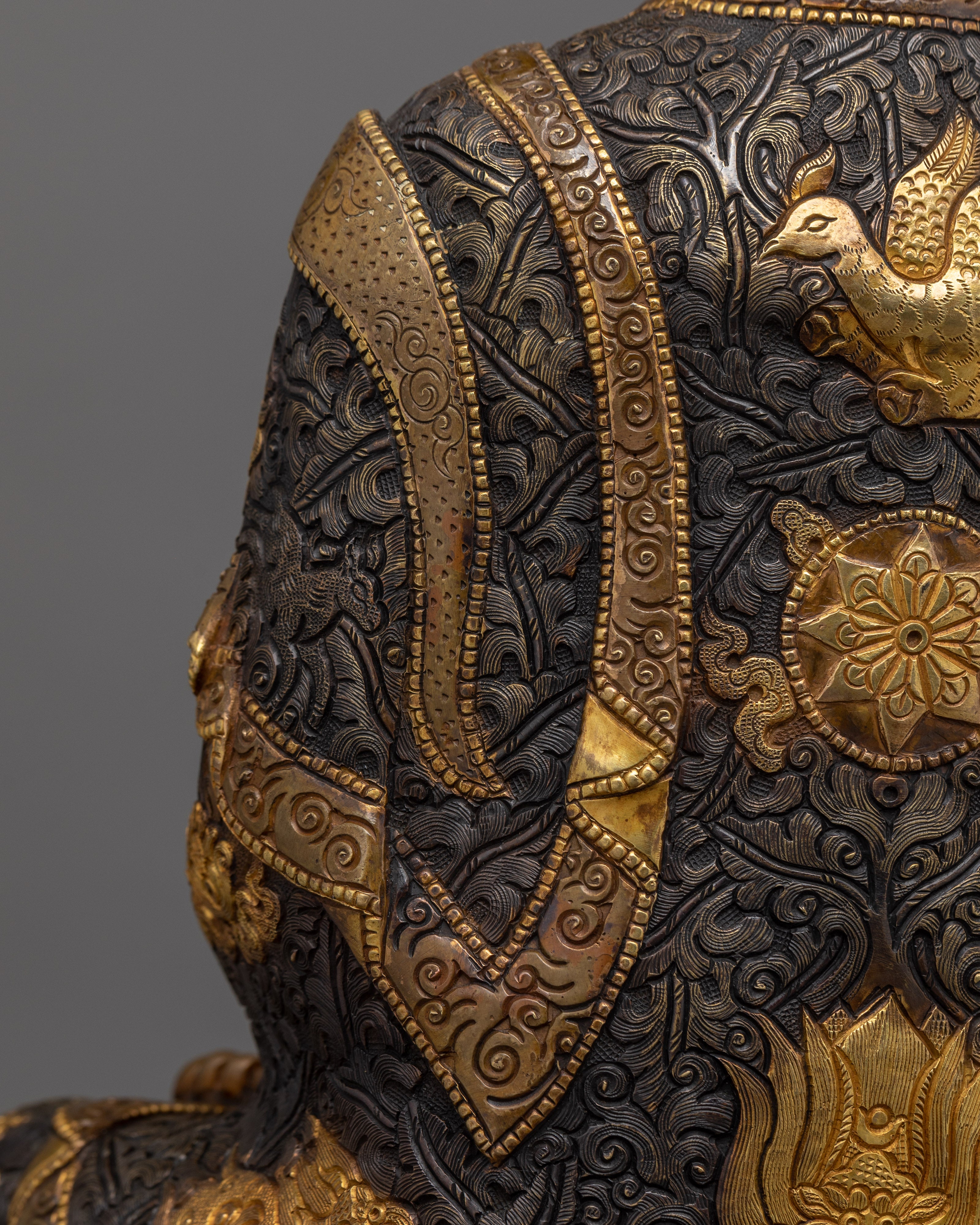 Dhyani Buddha of Medicine Oxidized Figure | The Healer of the Mind and Body