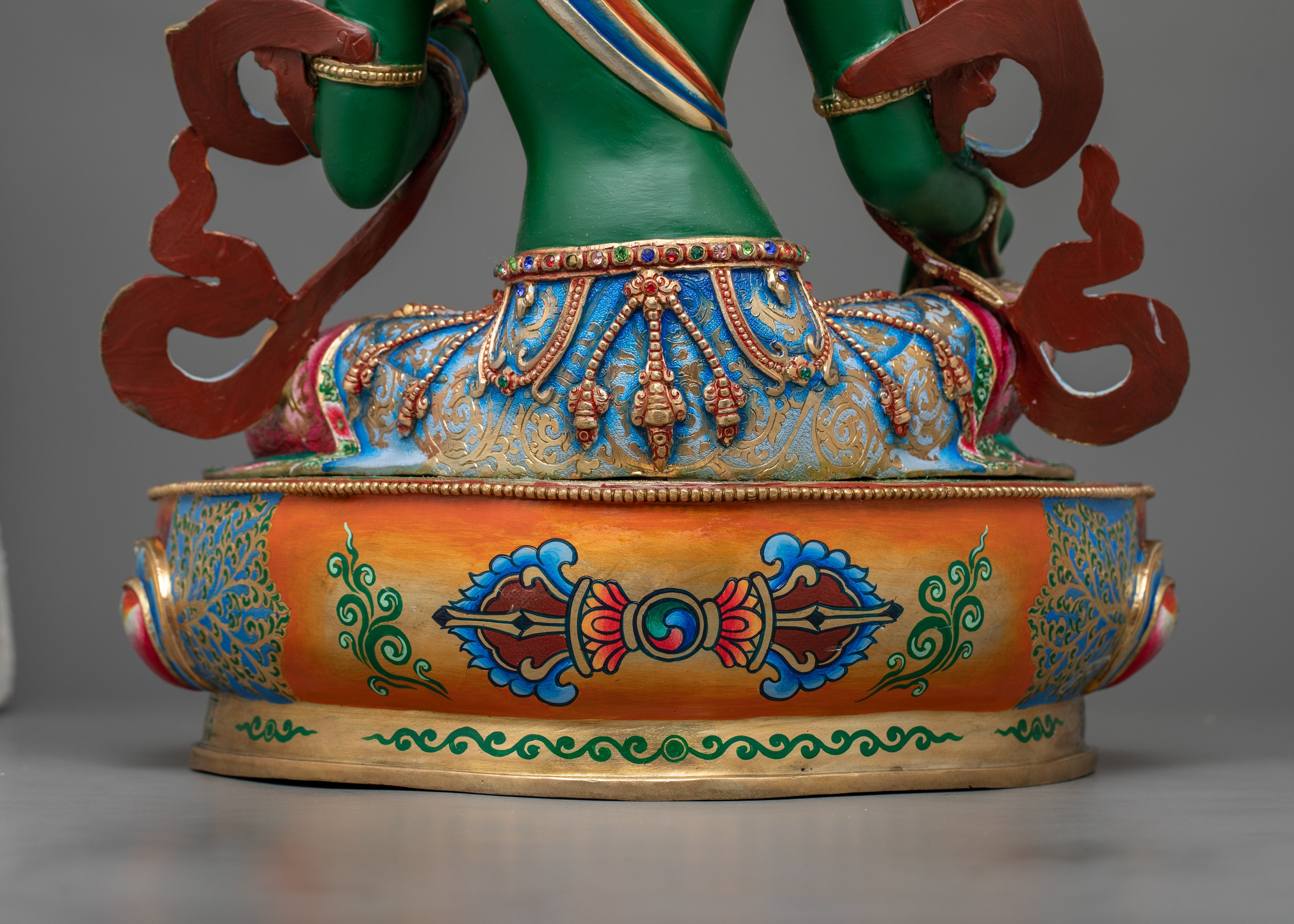 Supreme Mother Green Tara Buddha Art and Craft | The Compassionate Protector