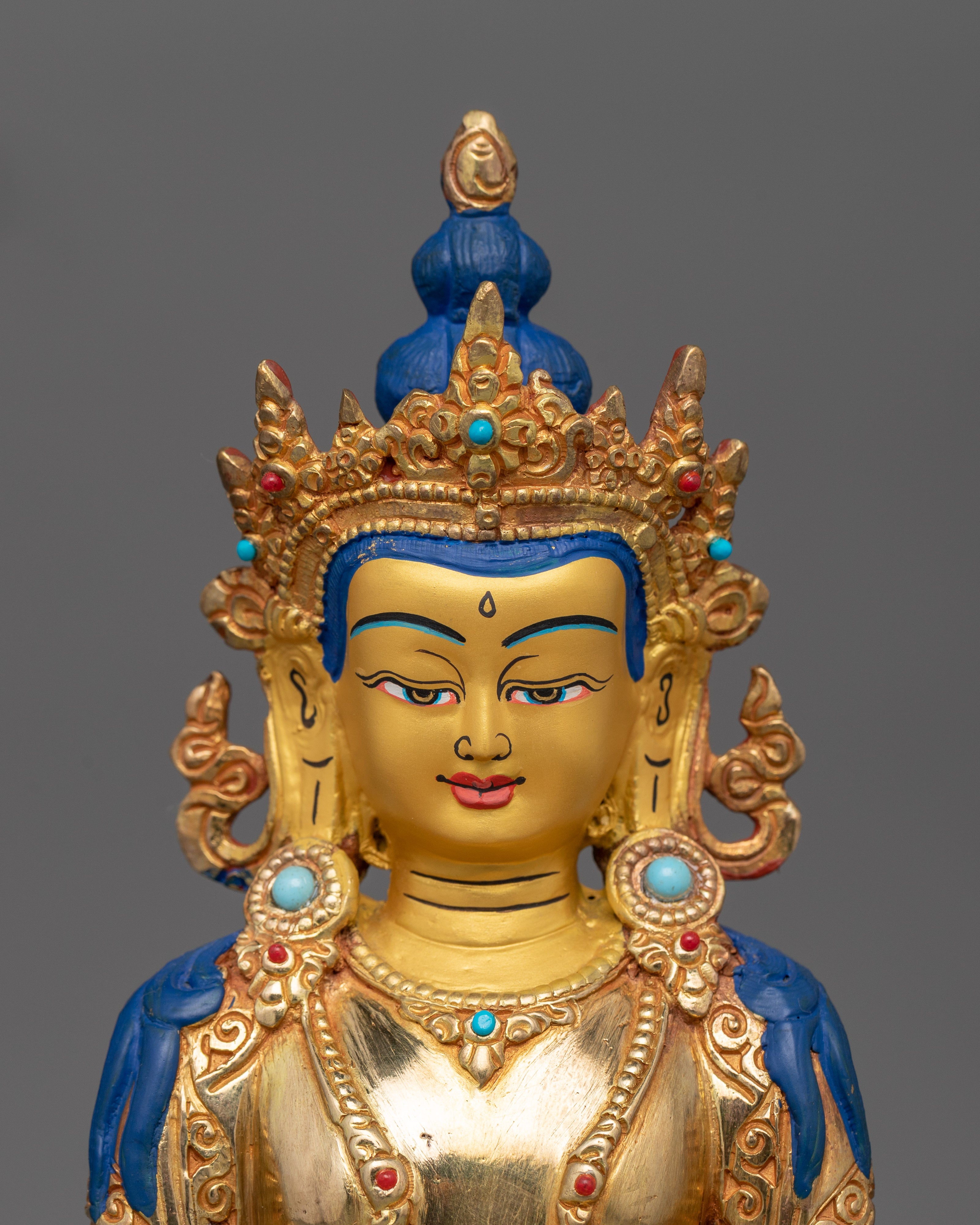 Infinite Life Amitayus Hayagriva Sculpture | Symbol of Longevity and Protection