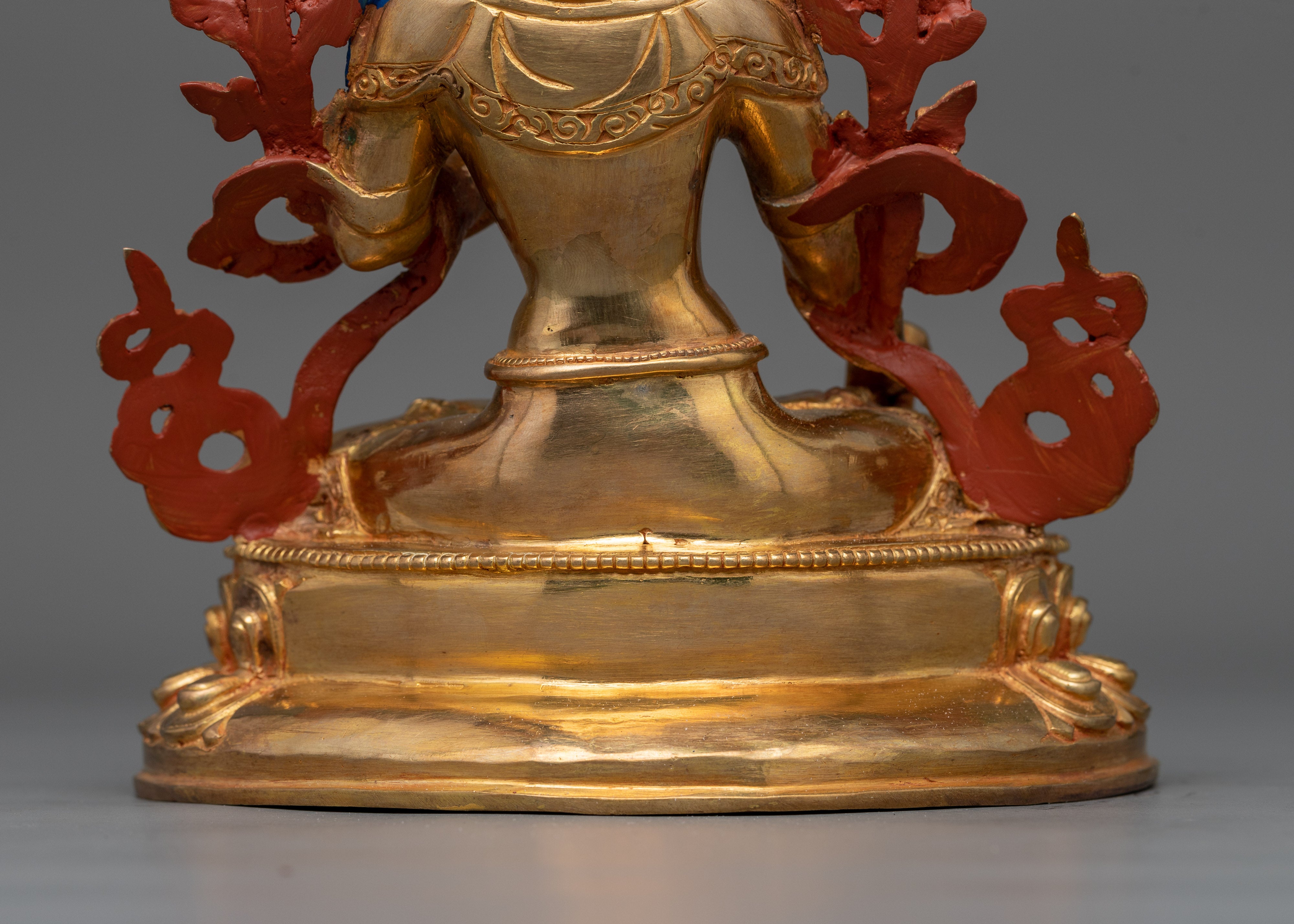 Sacred White Tara Long Life Goddess Statue | Tibetan Protection and Longevity Art