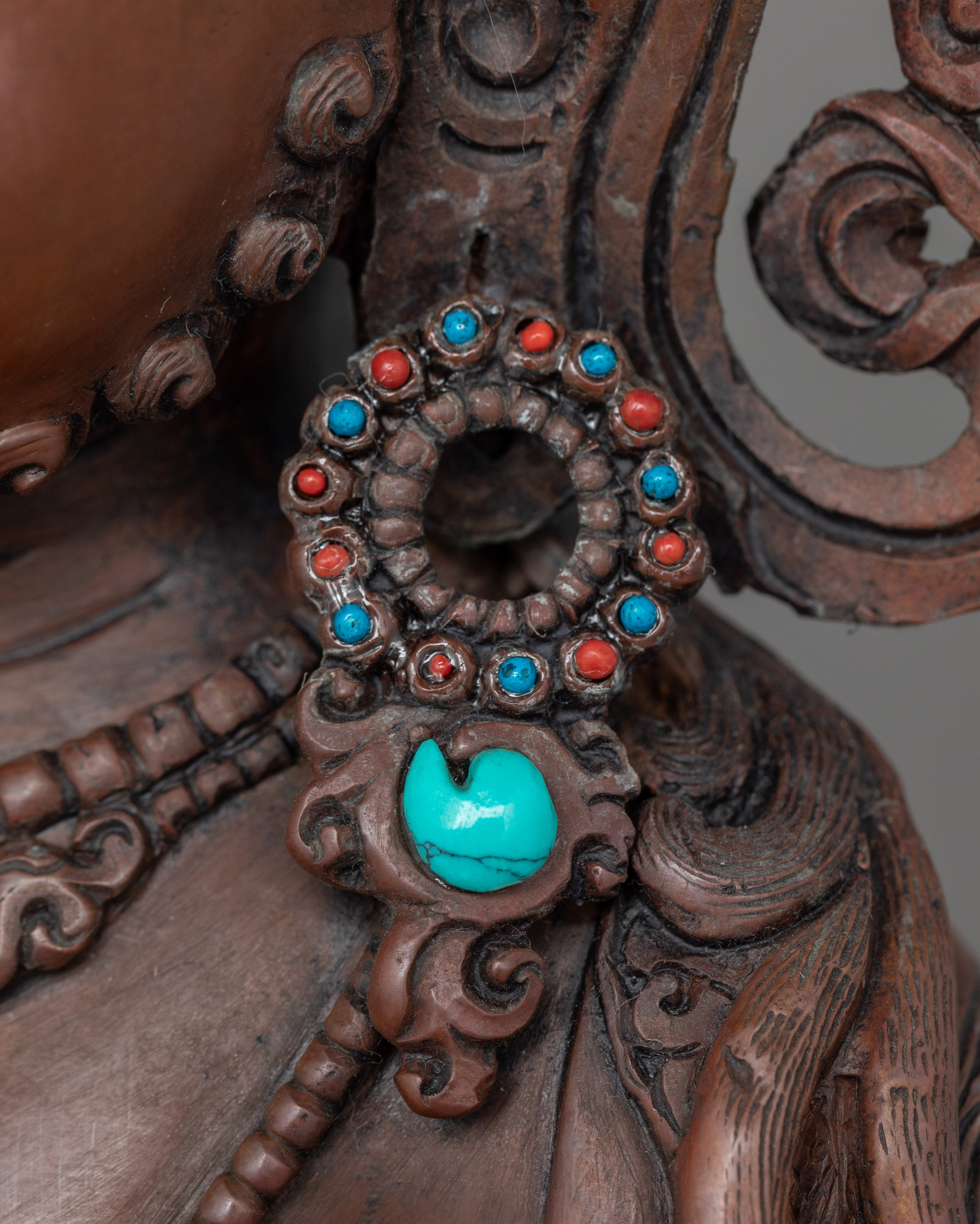 The Wealth Deity Dzambhala for Altar | Wrathful Tibetan Prosperity Art