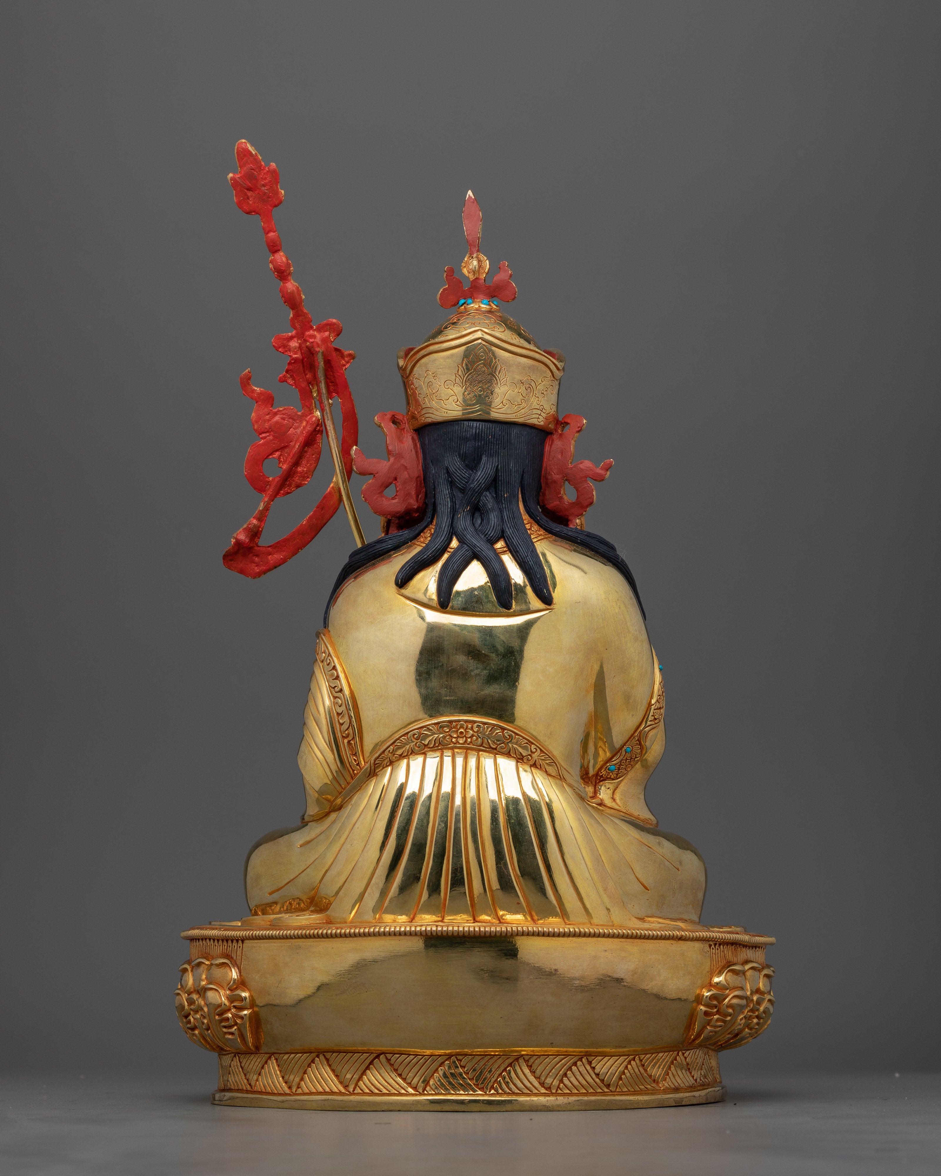 Sacred Representation of Guru Tsokye Dorje Sculpture | Tsokye Dorje with Vajra at Heart