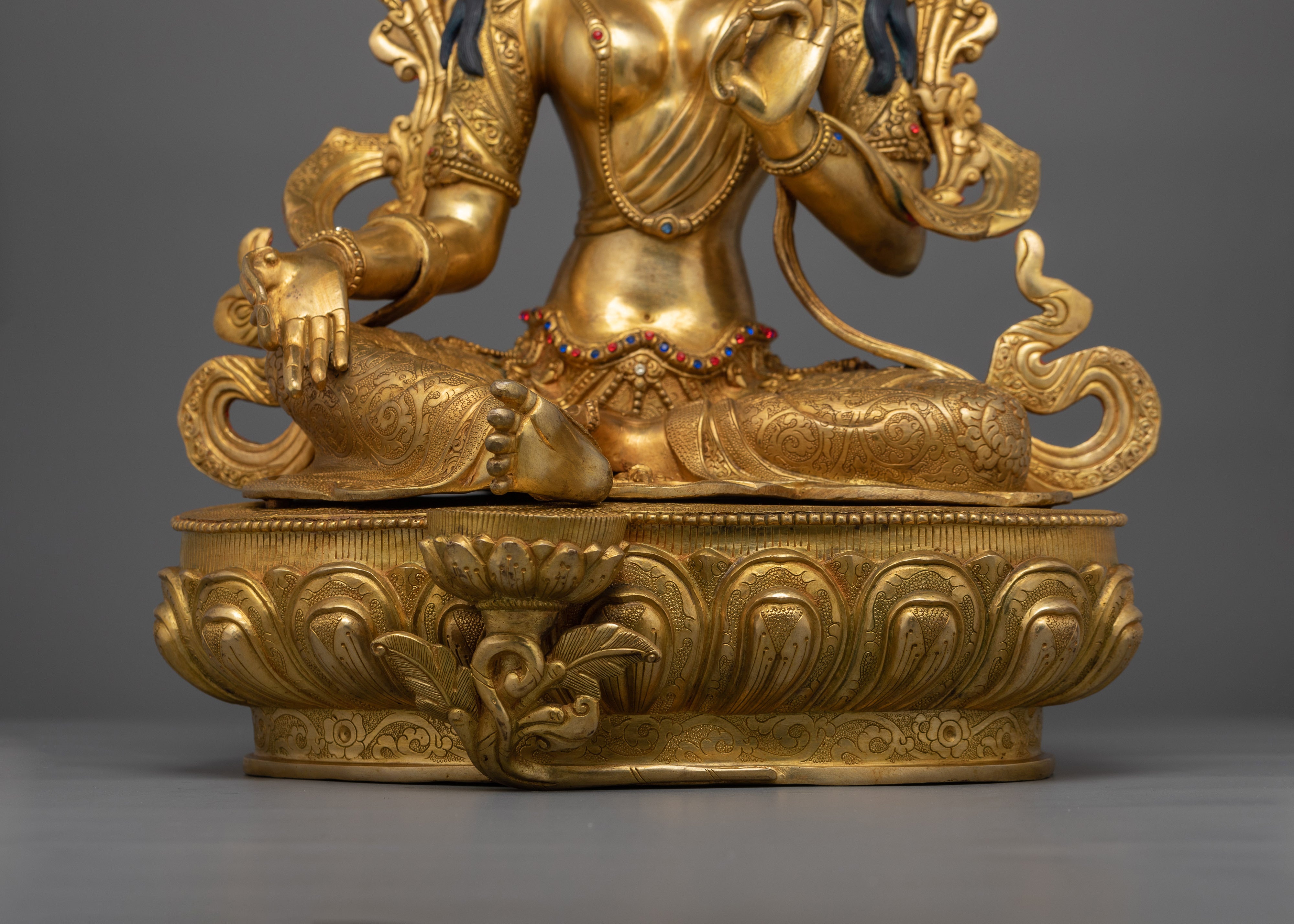 Lord Syamatara Statue (Green Tara) | The Embodiment of Compassion