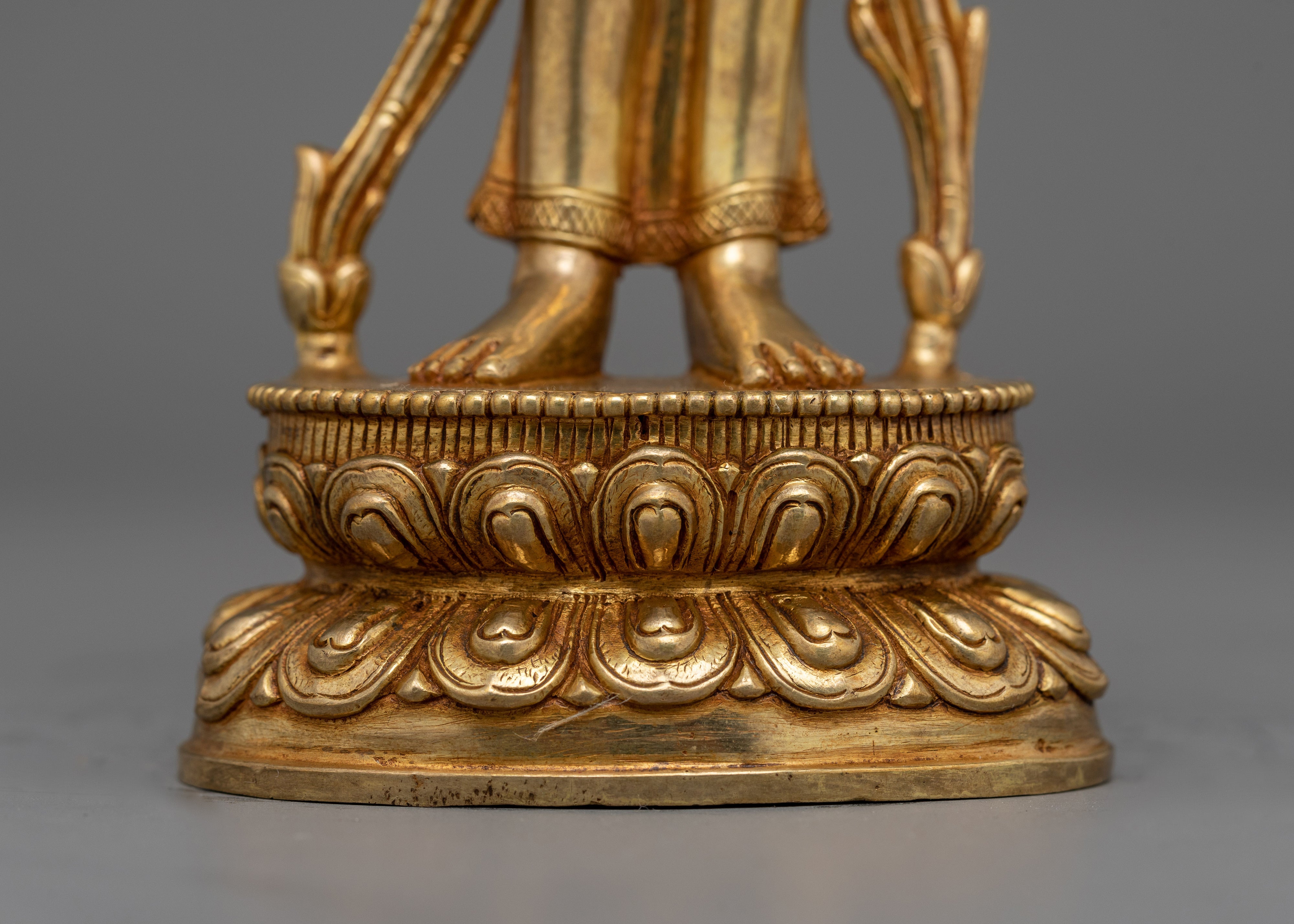 The Principle Patron Deity of Tibet Avalokiteshvara Statue | The Essence of Selfless Compassion