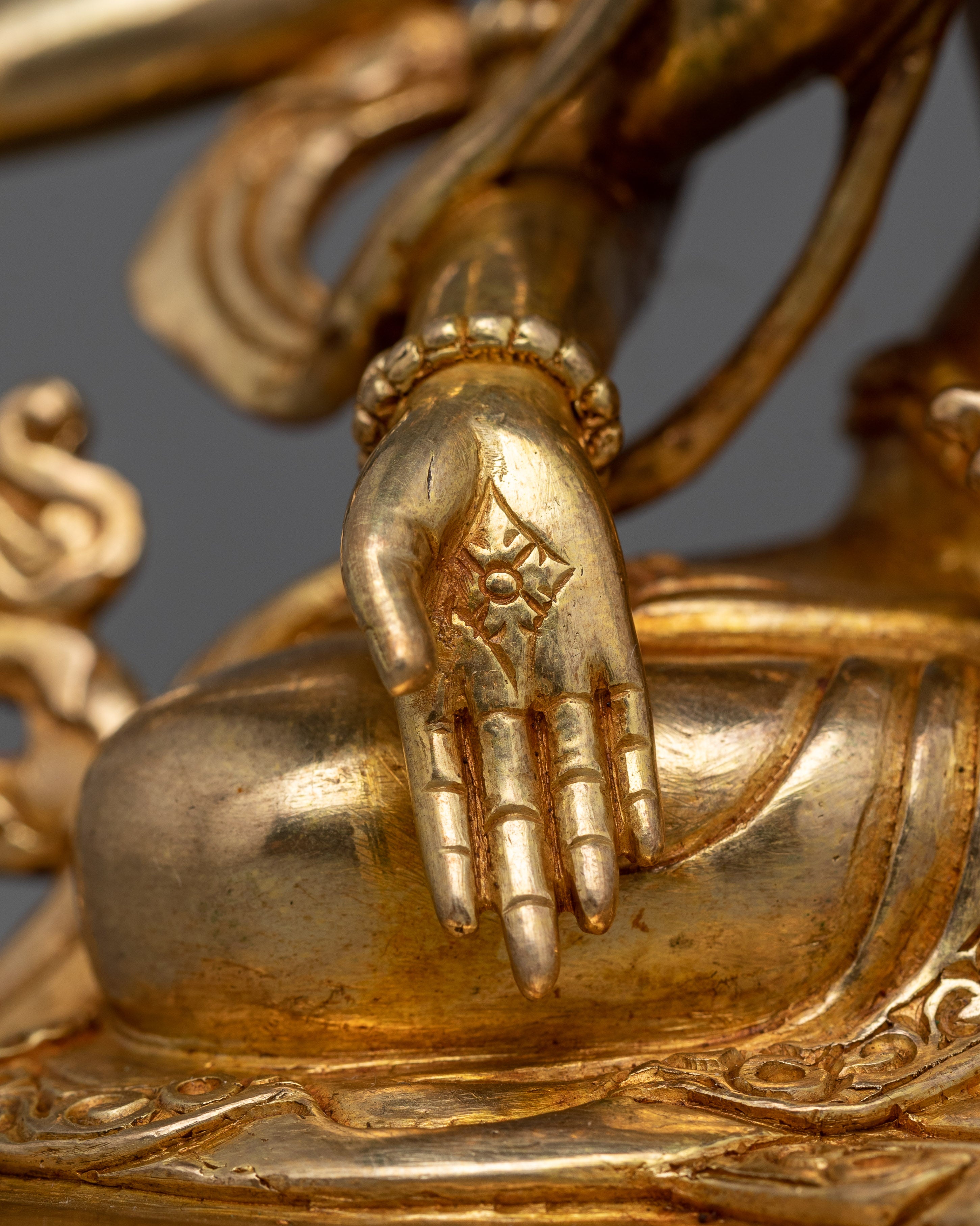 Three Faced Goddess Namgyalma Statue | Long Life, Purification and Protection Deity