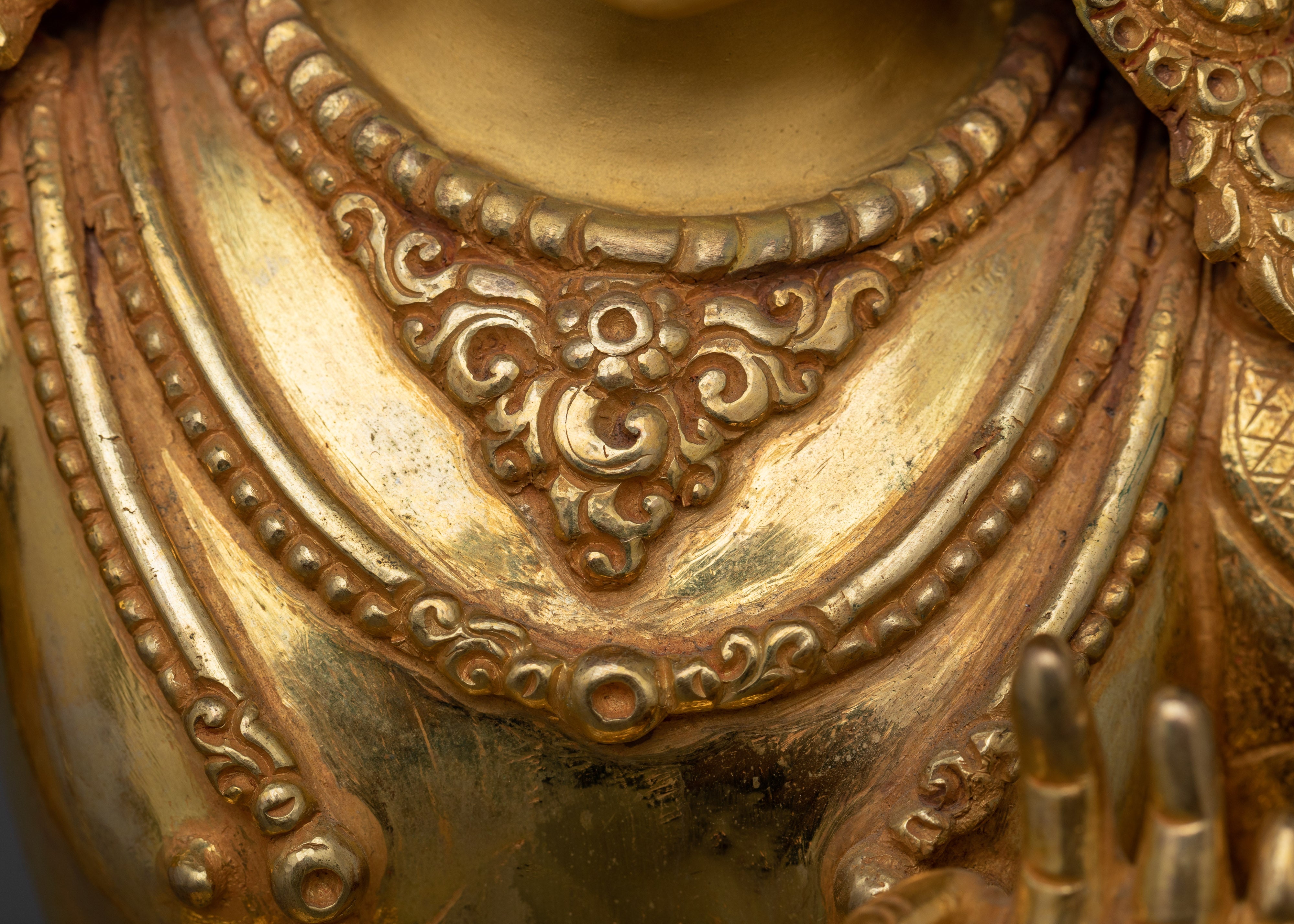 The Statue of Sacred Manjushri With Sword of Wisdom | Symbolizing Wisdom, Clarity and Insight