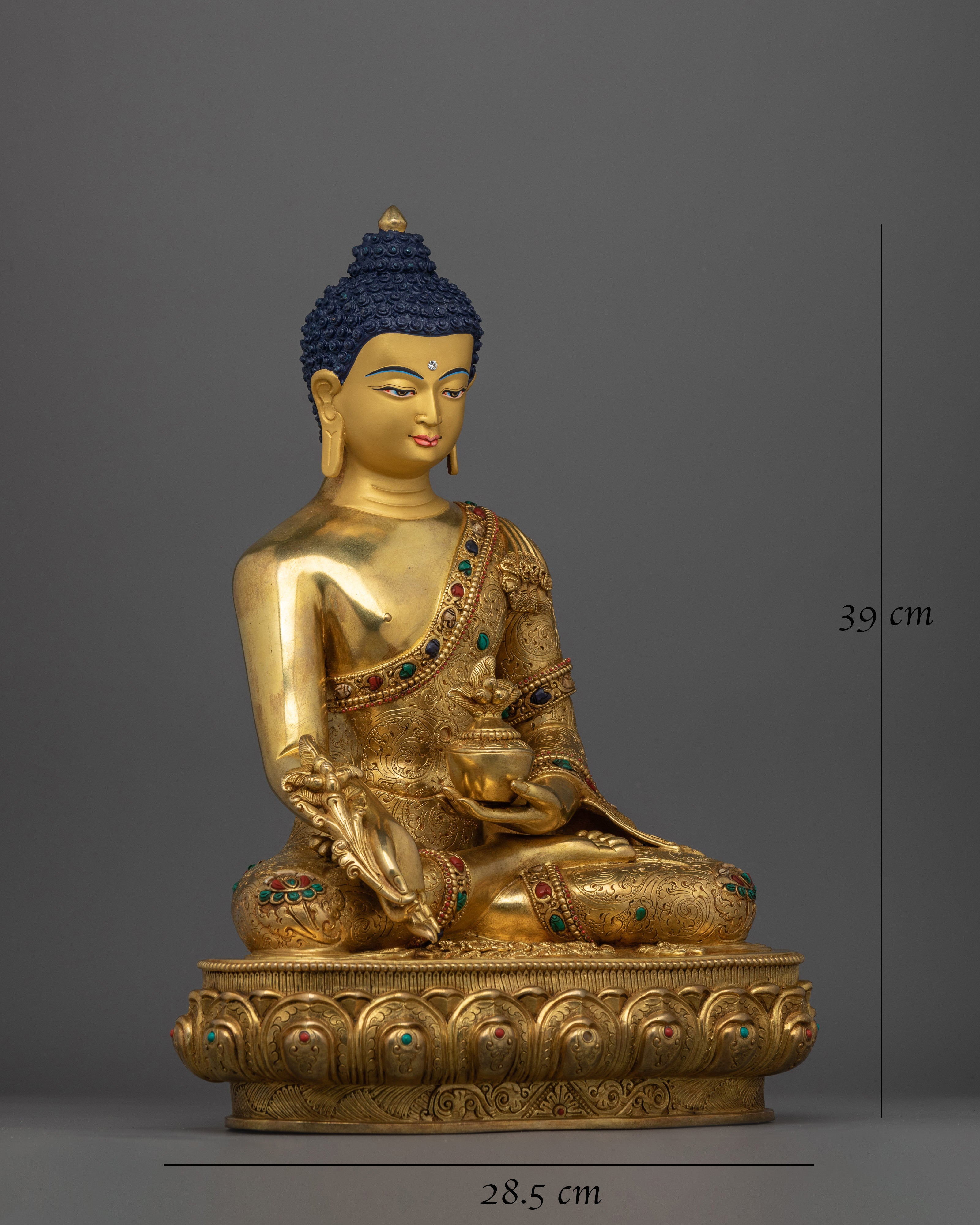 This Statue Depicts The Medicine Buddha | Symbolizing Purity