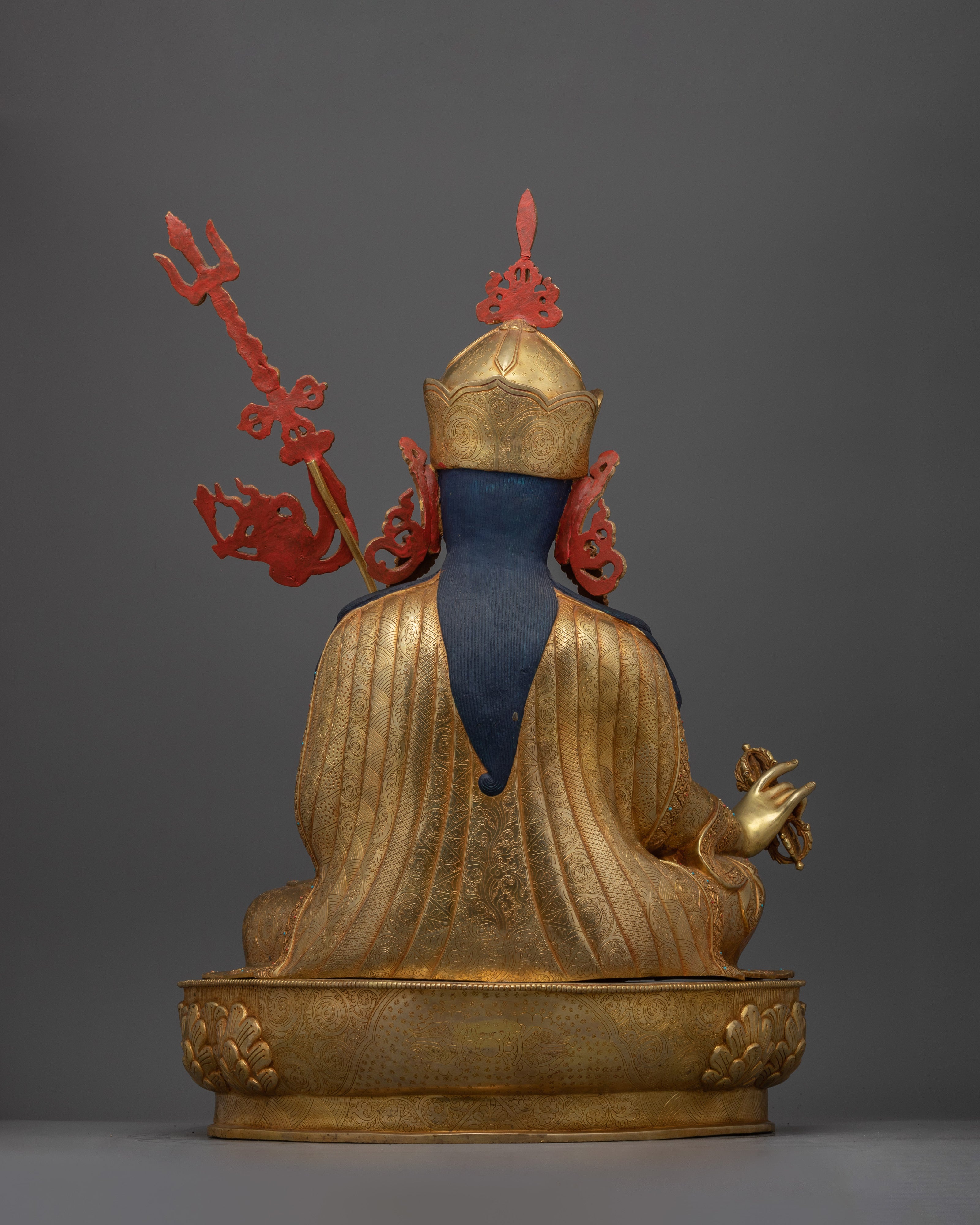 Precious Master of Vajrayana Buddhism Padmasambhava Figurine | Dharma Statue