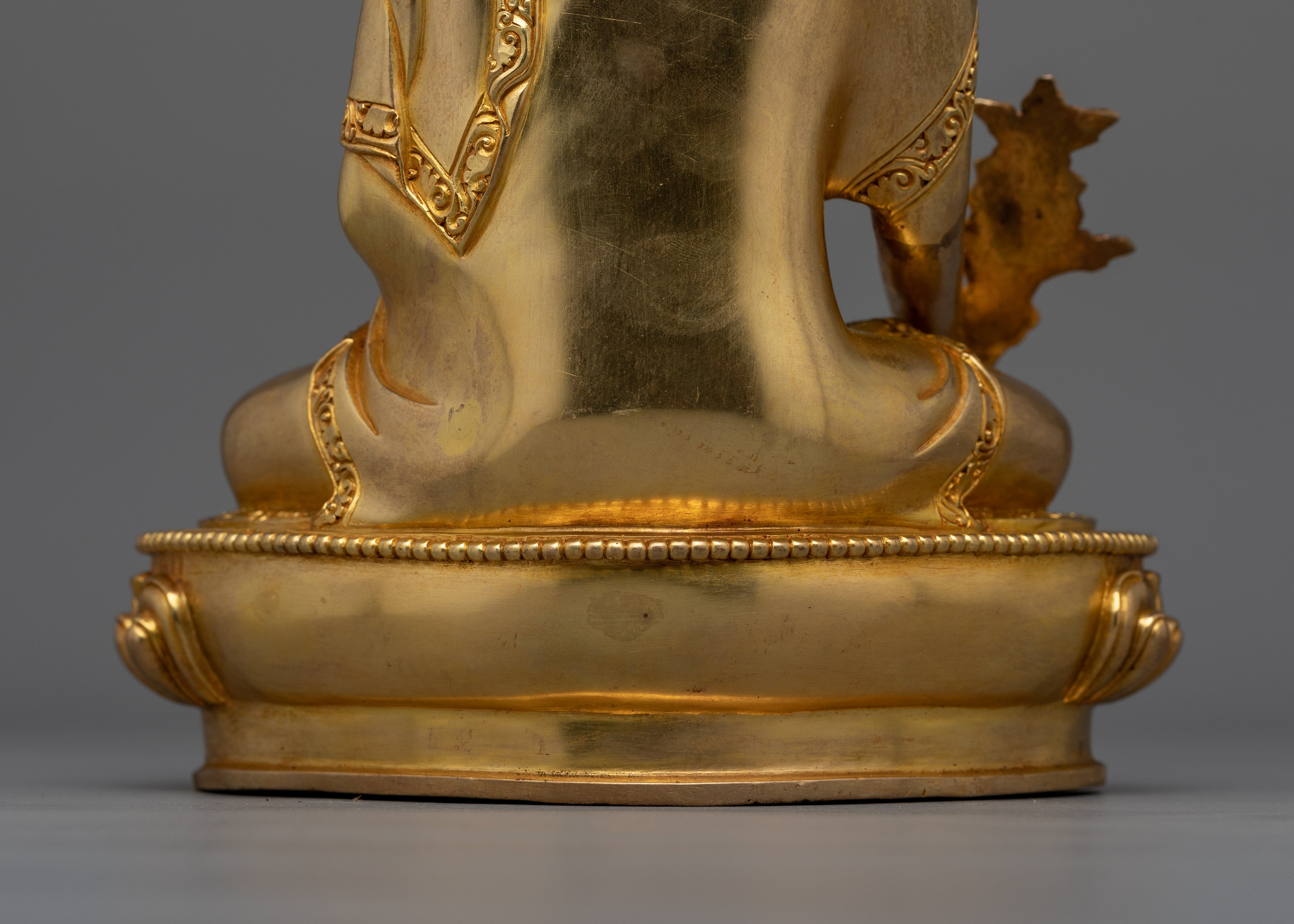 Statue of Vaidurya Prabha Raja (Medicine Buddha) | Symbolizes His Ability To Heal and Remove Obstacles