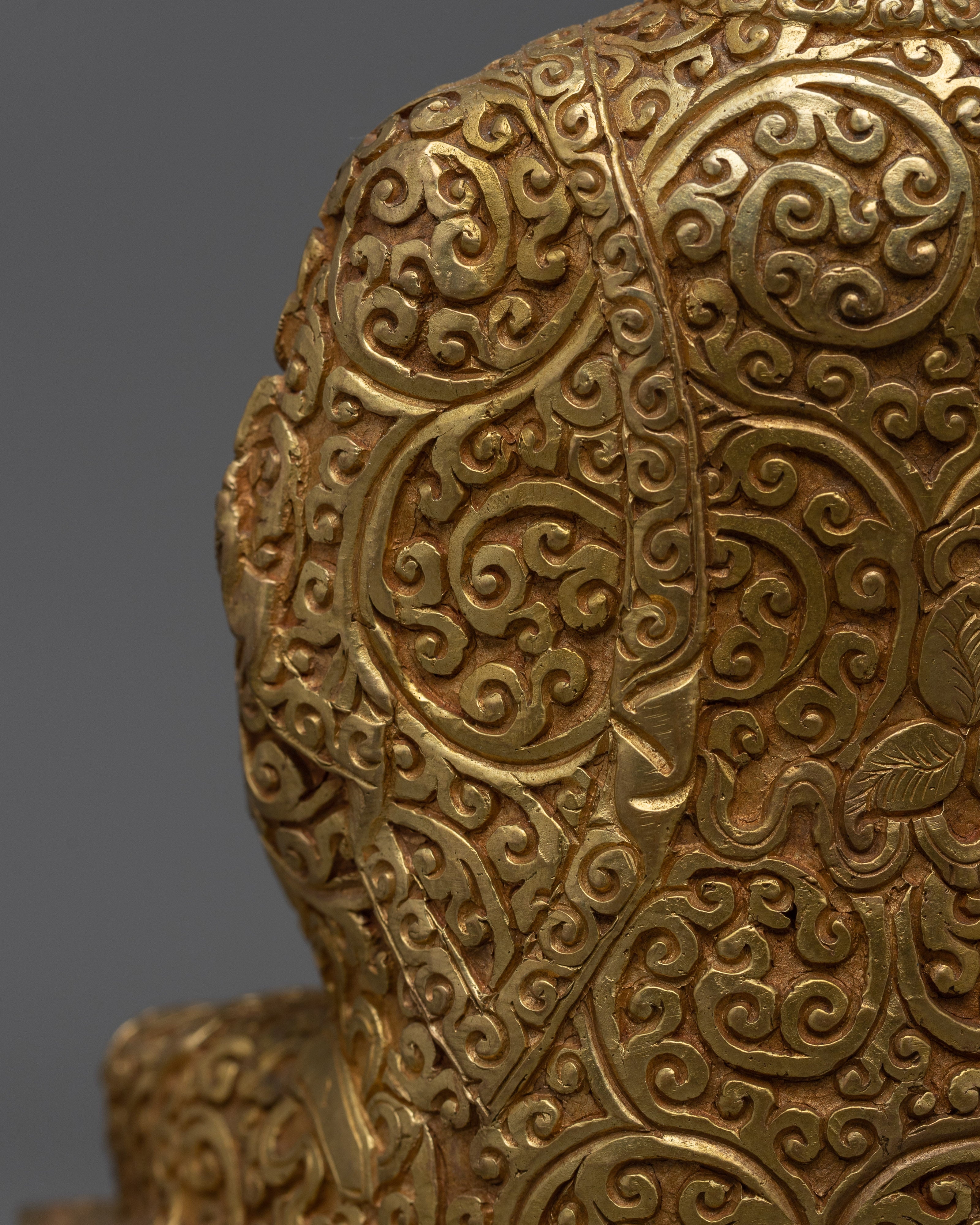 The Sacred Five Dhyani Buddha Set Statue | 24K Gold Gilded Tibetan Copper Statues