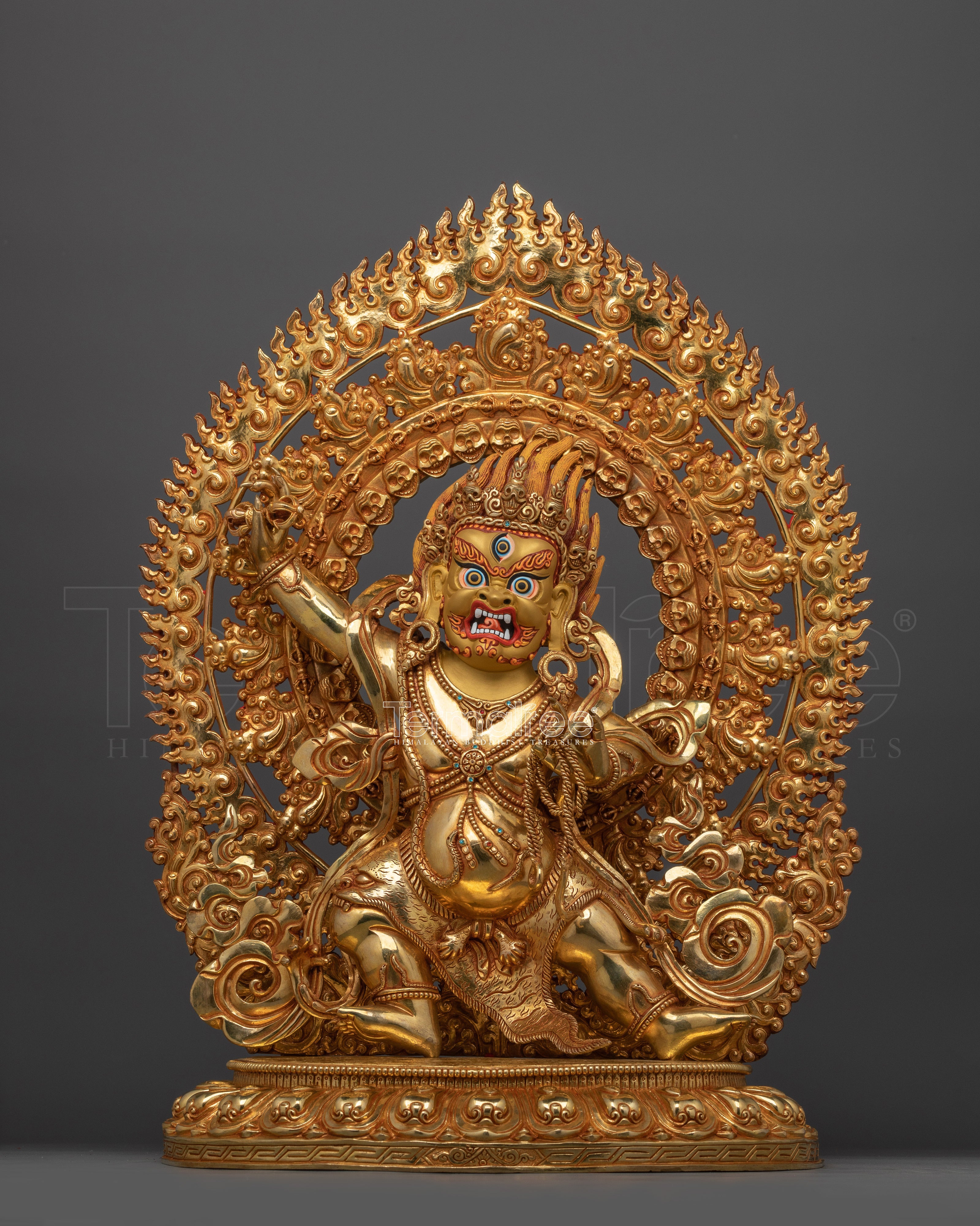 Vajrapani Statue "Holder of The Thunderbolt" | Deity with Ability To Cut Through Ignorance
