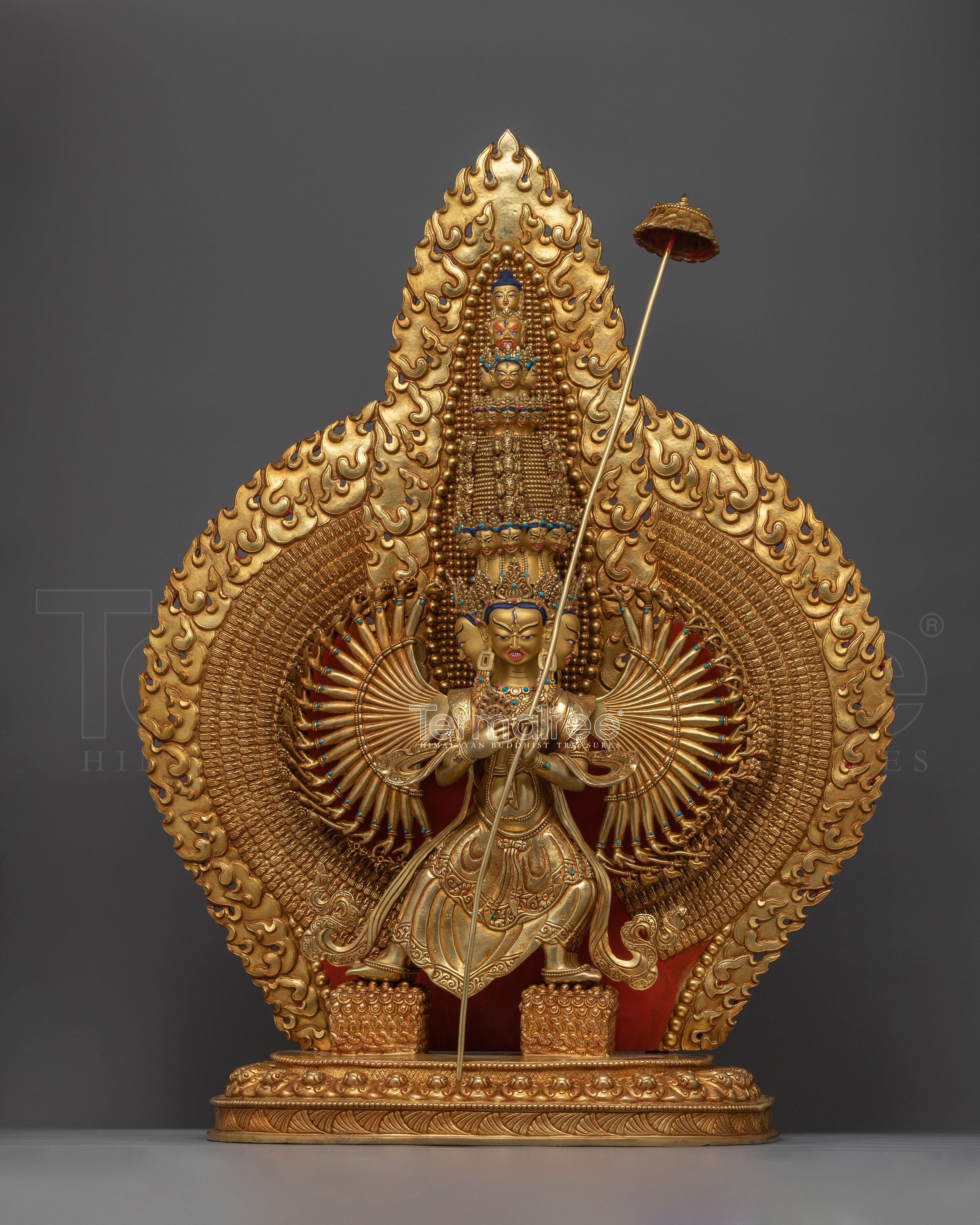 Tibetan Sitatapatra Statue "Dukar" | Symbolizing Her Protective and Purifying Qualities