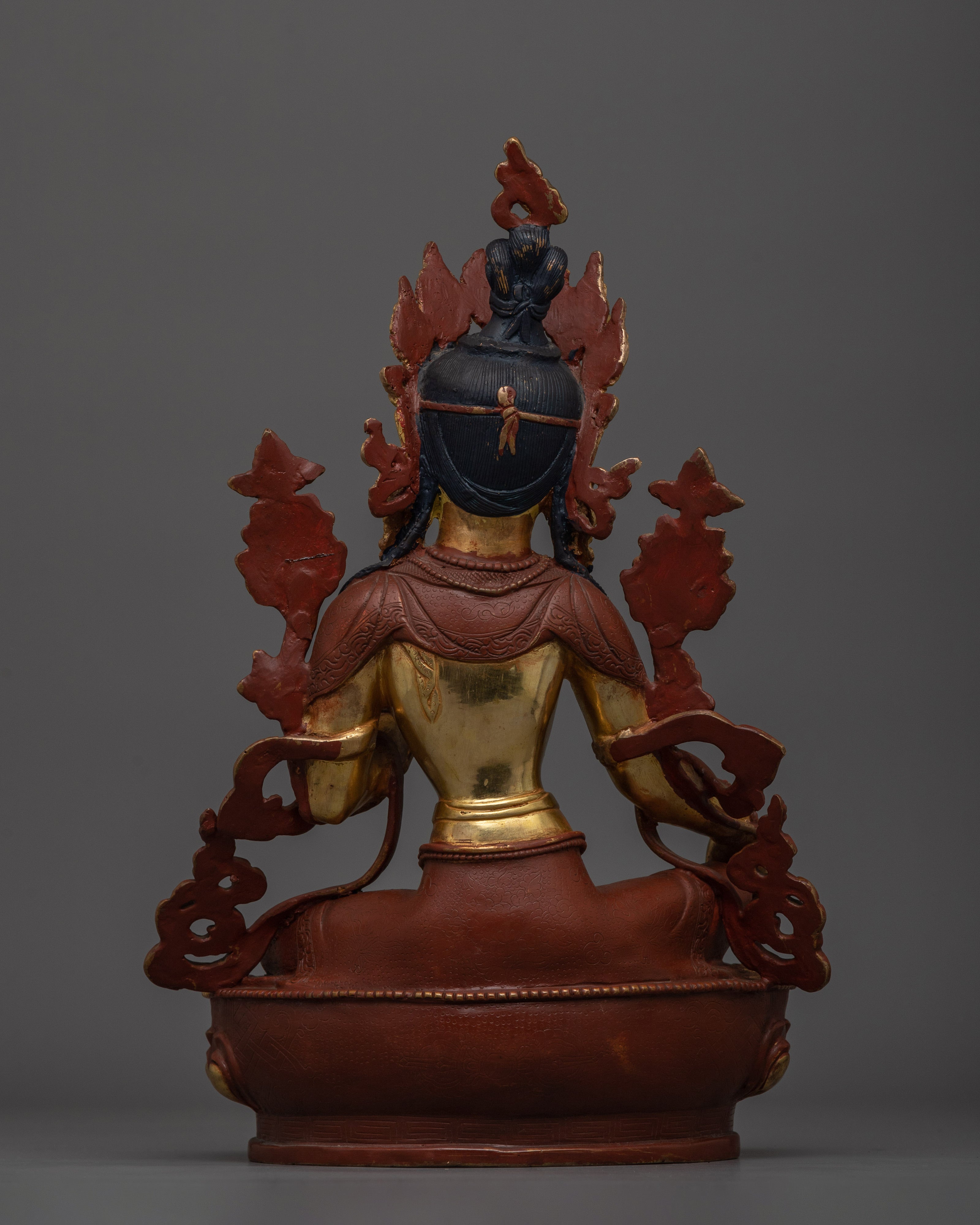 Compassionate Goddess Syamatara Figurine | Mother of All Buddha