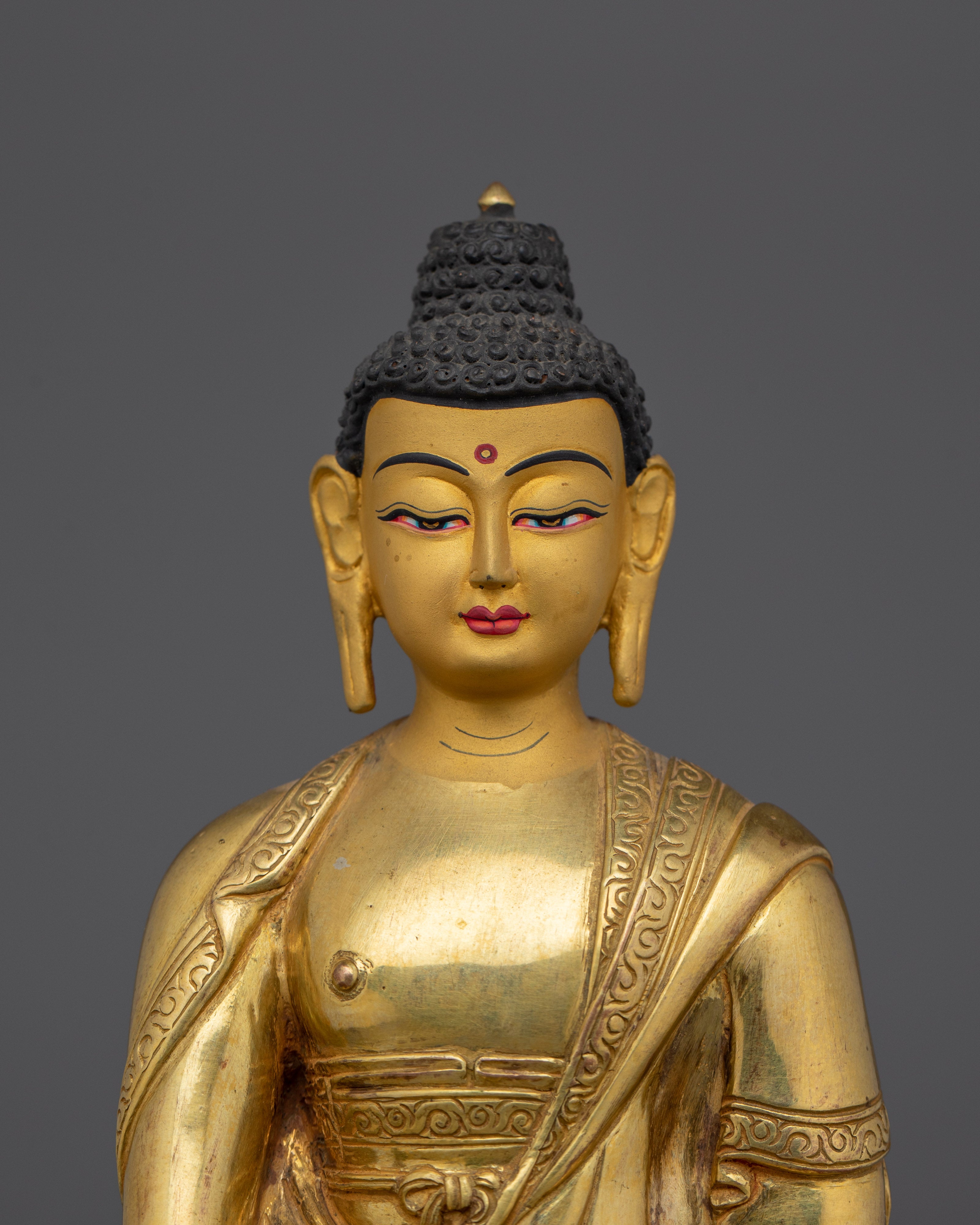 Sacred Buddhist Altar Bhaisajyaguru Healing Buddha Figurine | Symbol of Spiritual Wellness