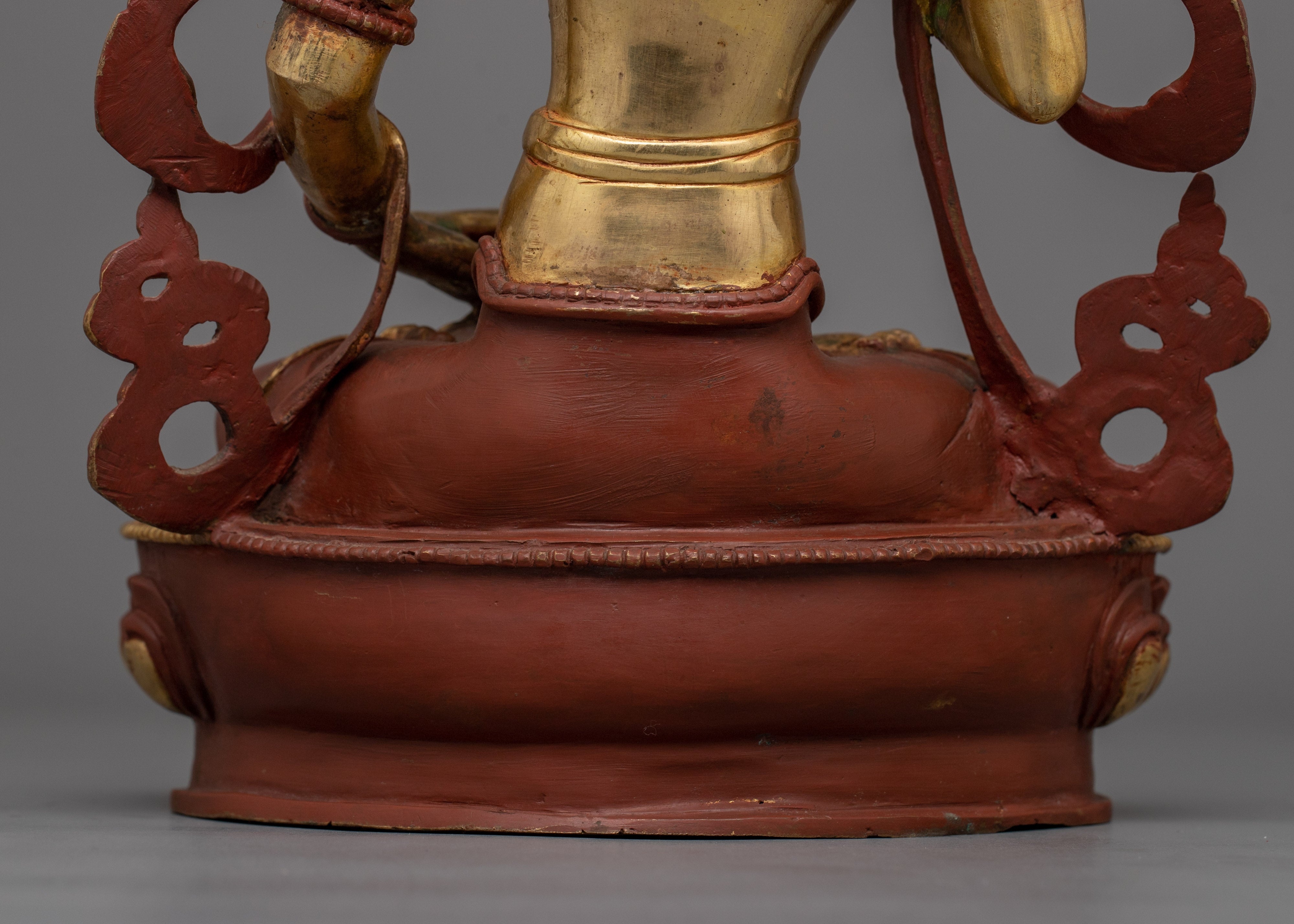 Vajrasattva Deity of Purification Figurine For Dharma Decor | Tibetan Dorje Sempa