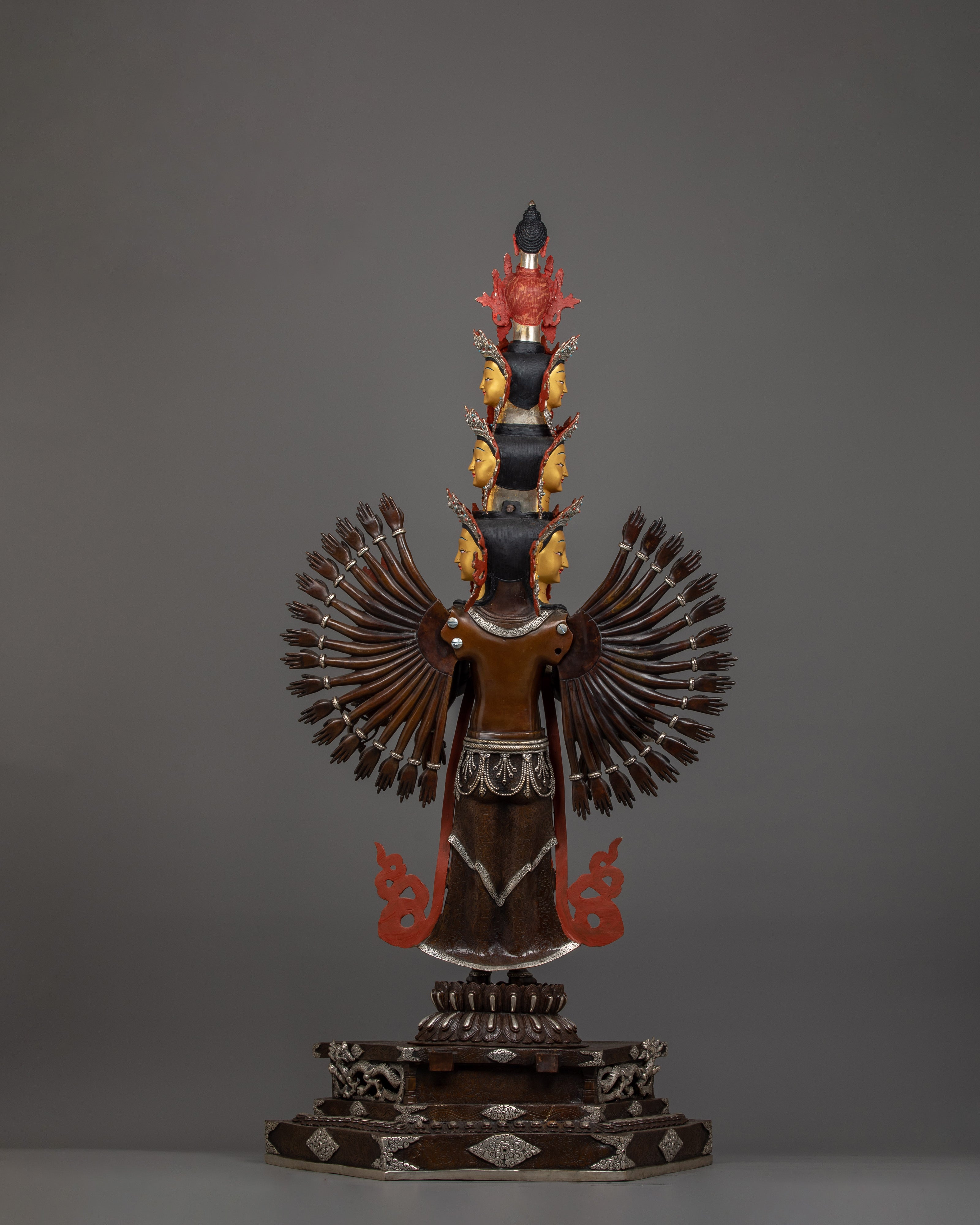 Himalayan 1000 Armed Chenresig Figurine | Compassion Deity Statue