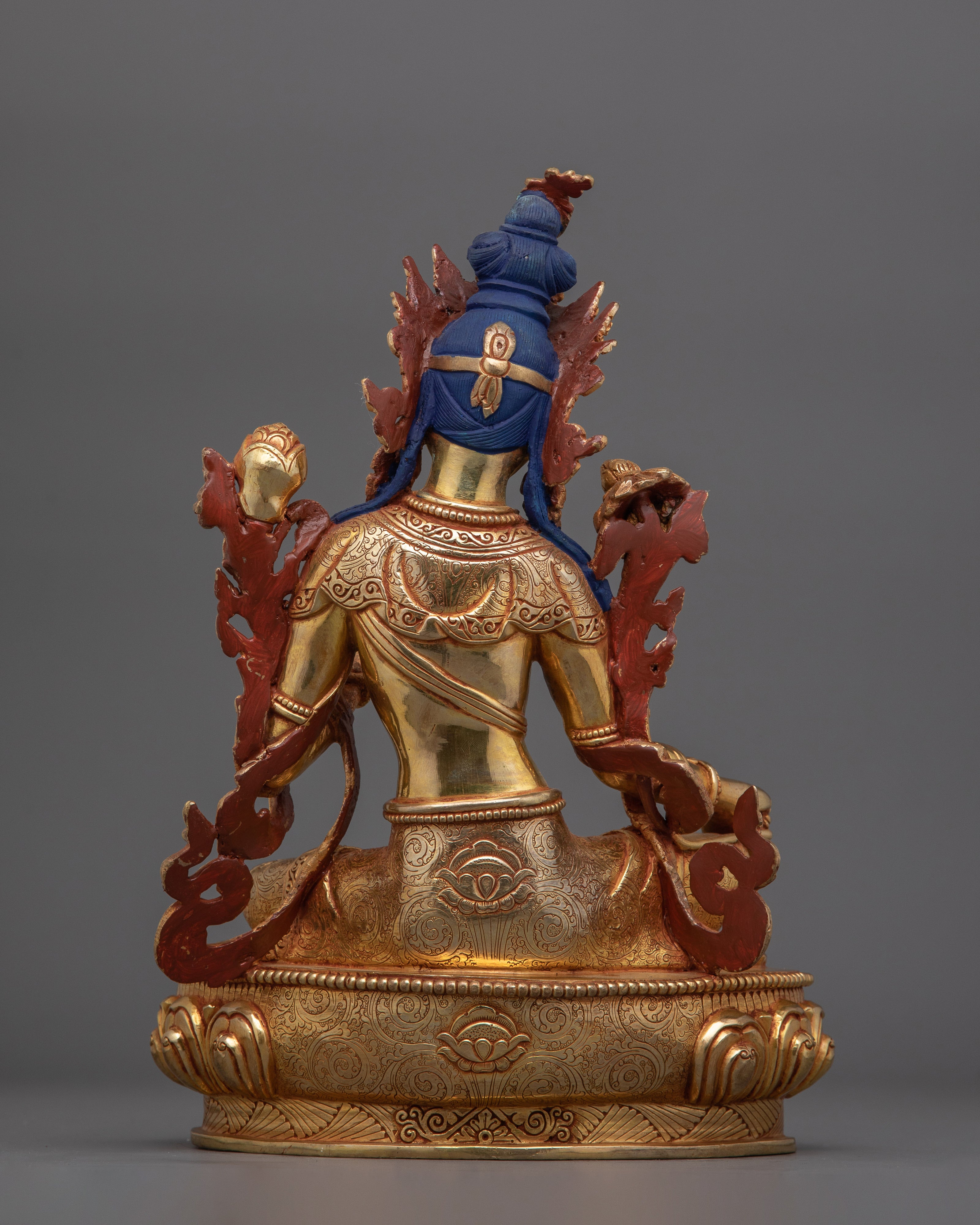 Dharma Protector Shyamatara (Green Tara) Sculpture | Beloved Deities in Tibetan Buddhism