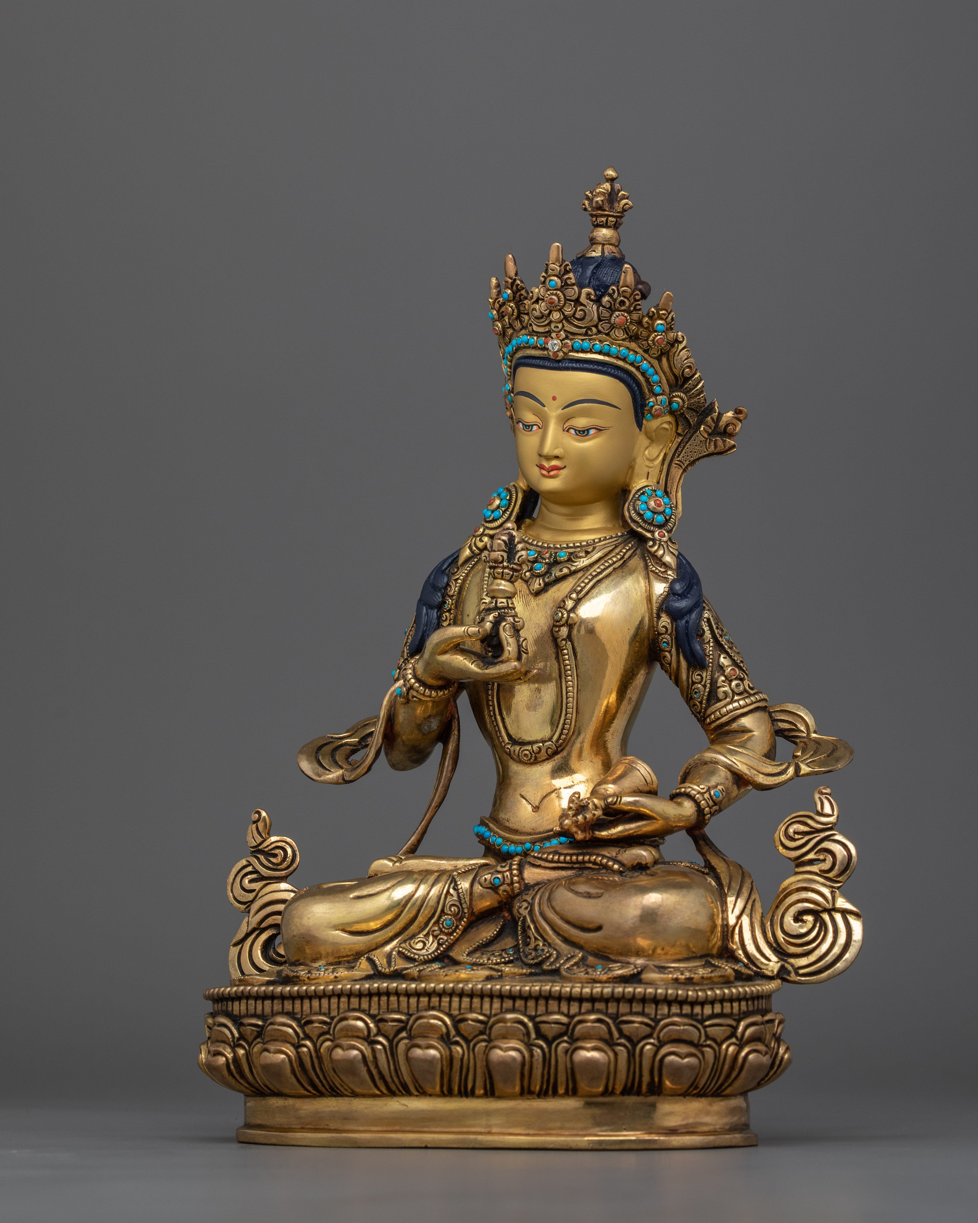 Vajrasattva Tantric Deity for Spiritual Cleansing and Transformation | Purification Bodhisattva Statue