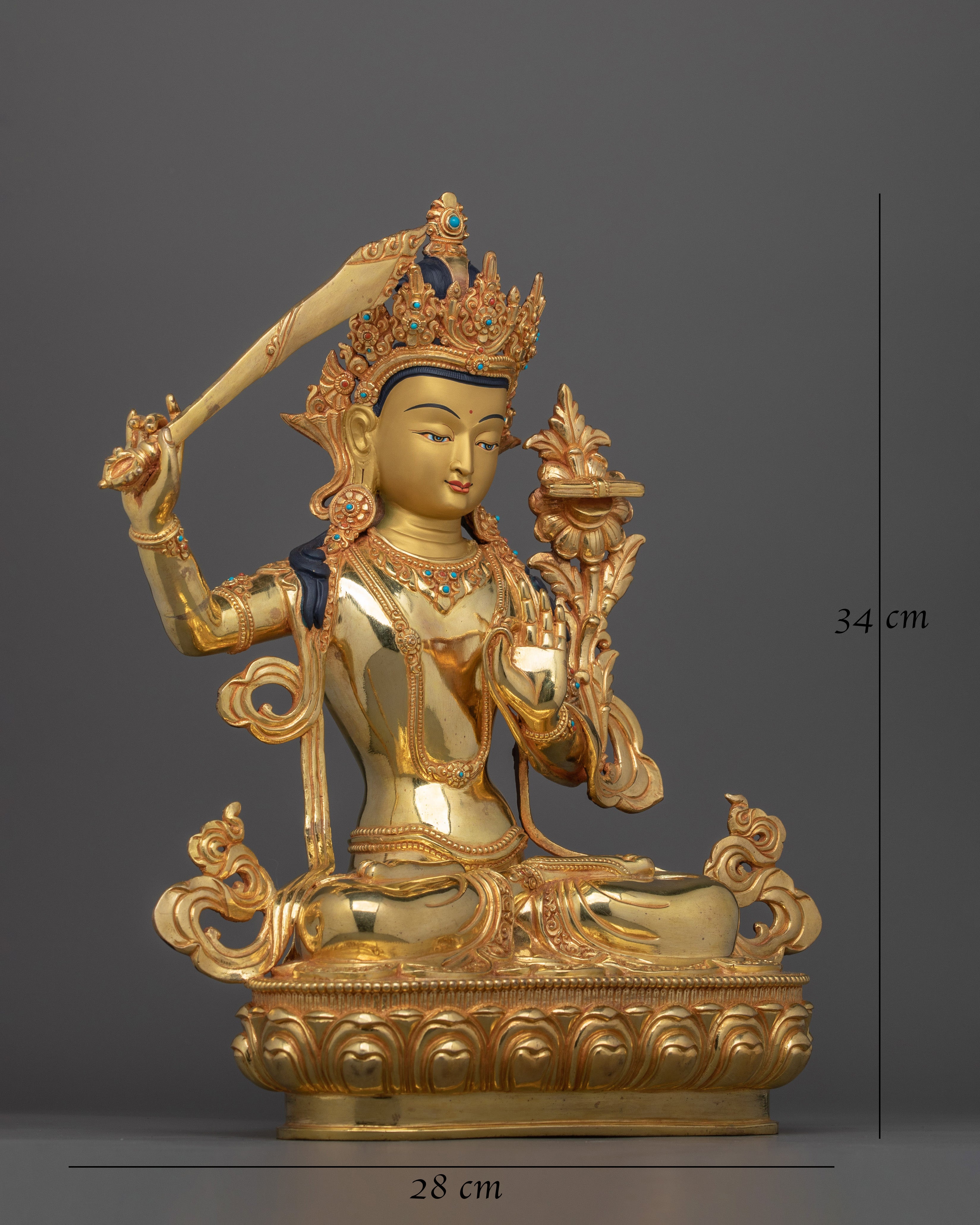 tibetan-manjushri-figurine