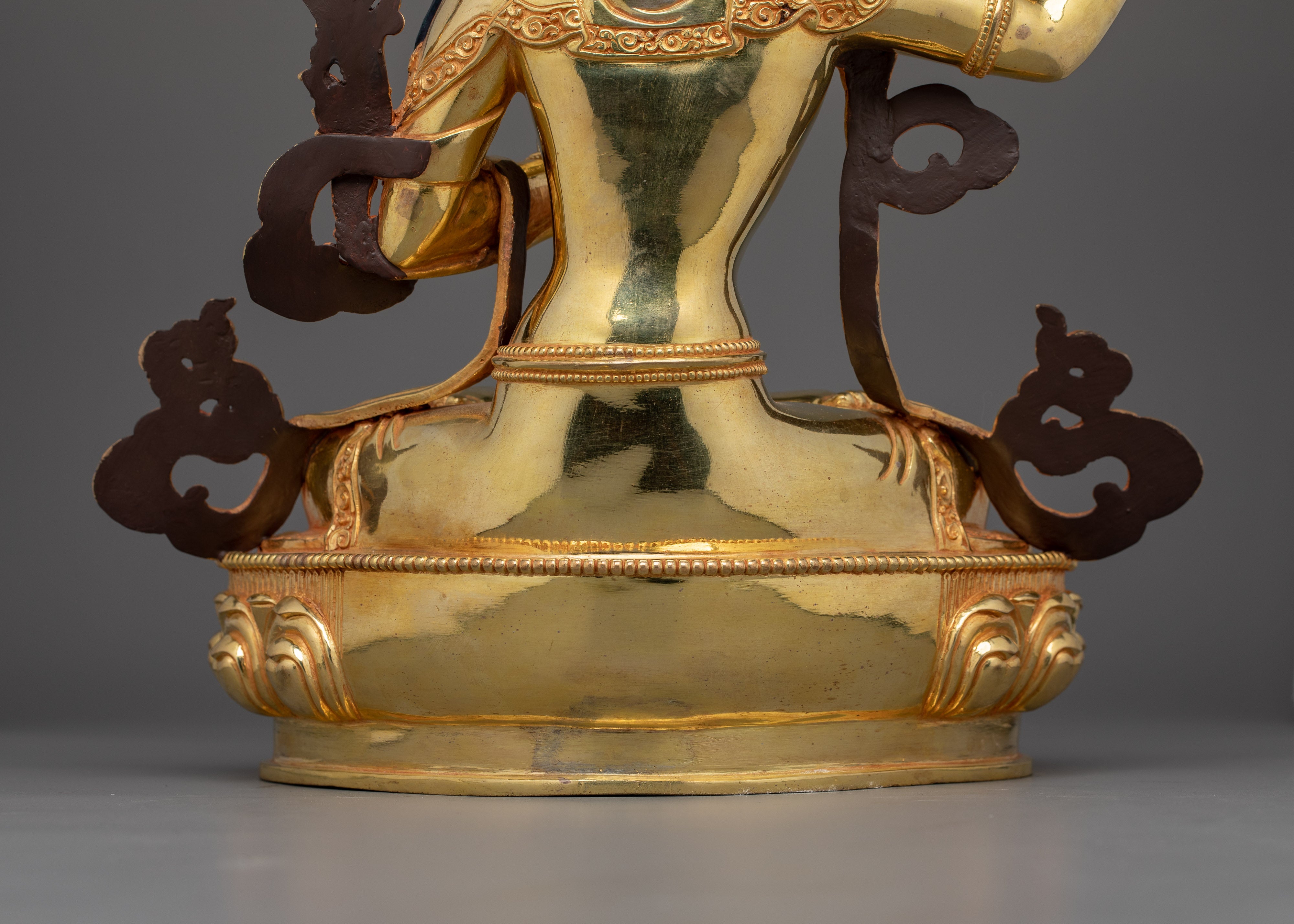 Tibetan Manjushri Figurine for Shrine | Guide to Knowledge and Spiritual Awakening
