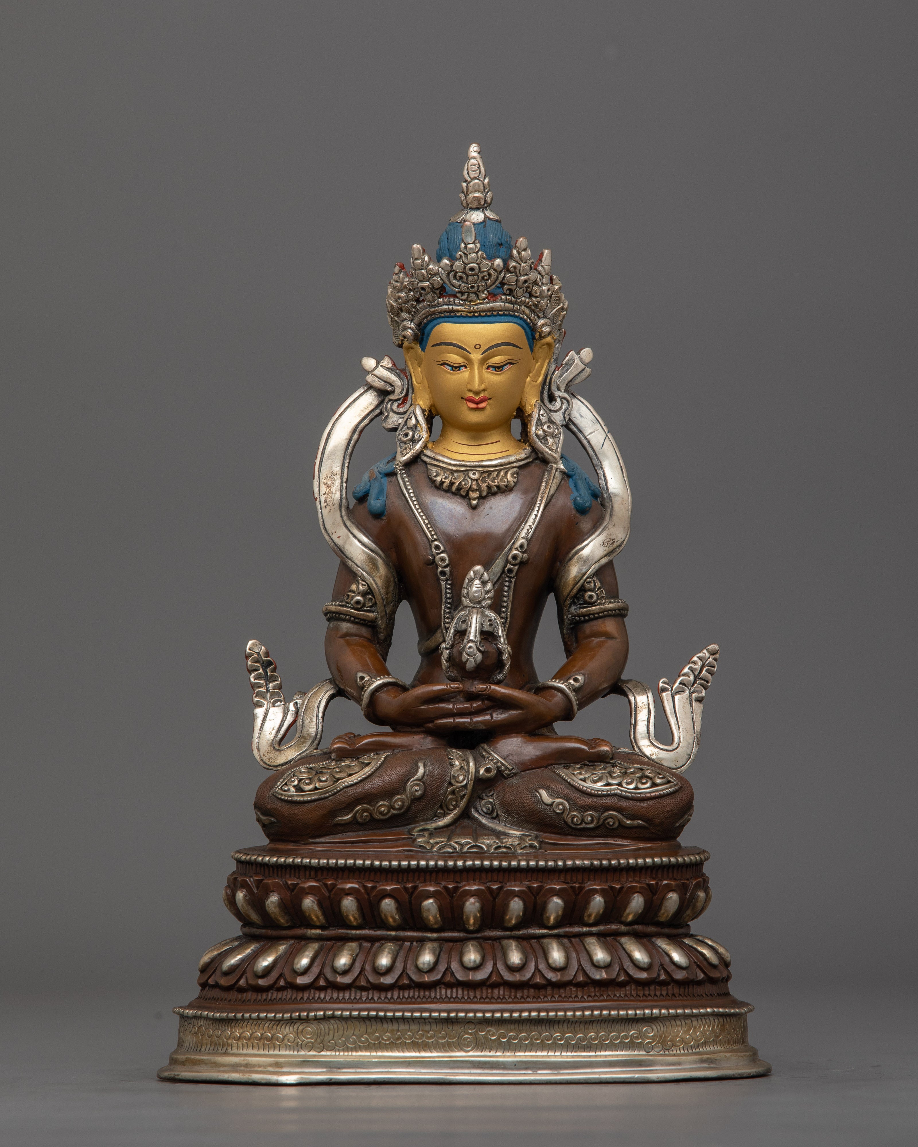 The Buddhist Deity Collection Bodhisattva Set | Handcarved Oxidized Sculpture