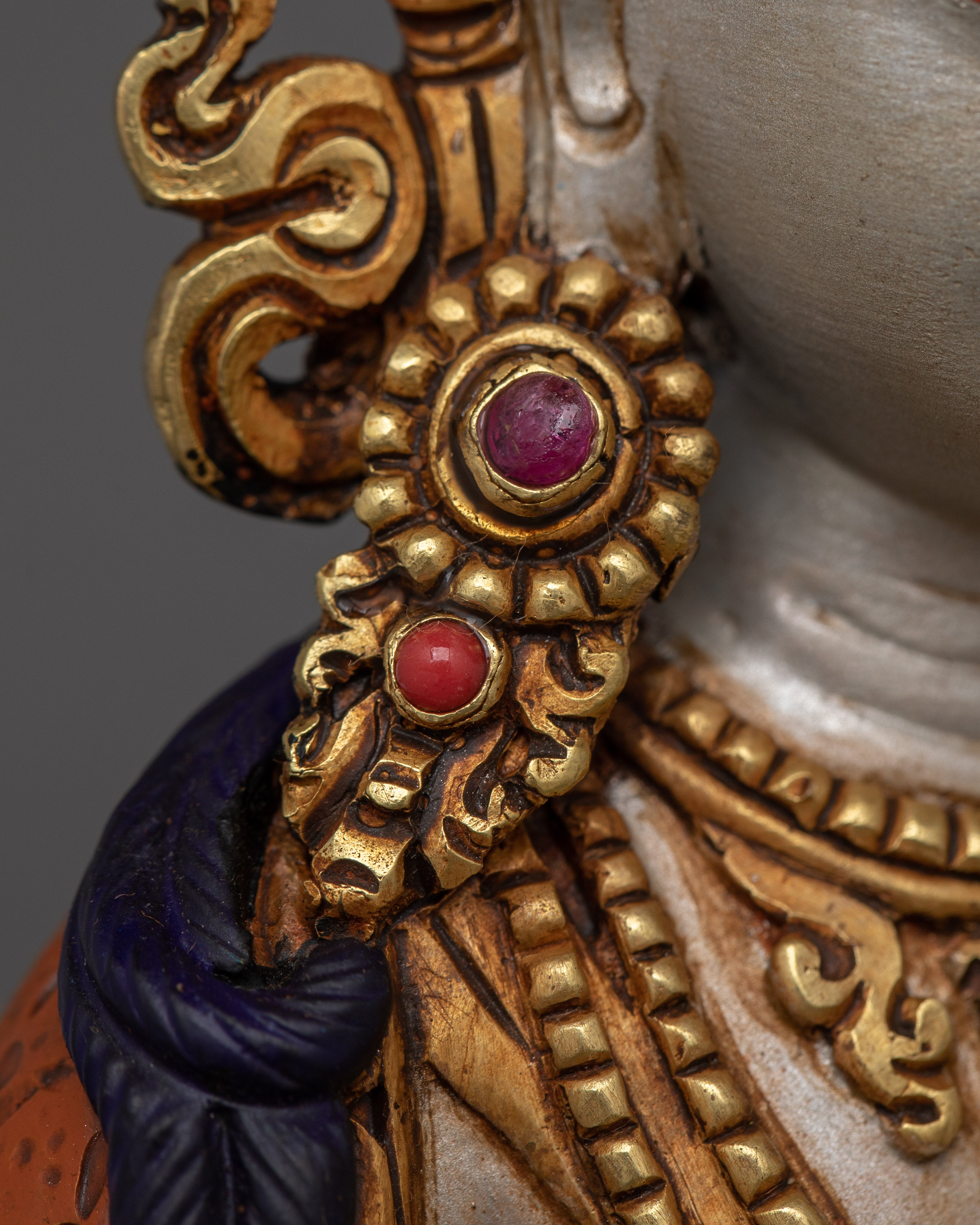 Vajrasattva Lord of Purification Sculpture | Tibetan Buddhist Figurine