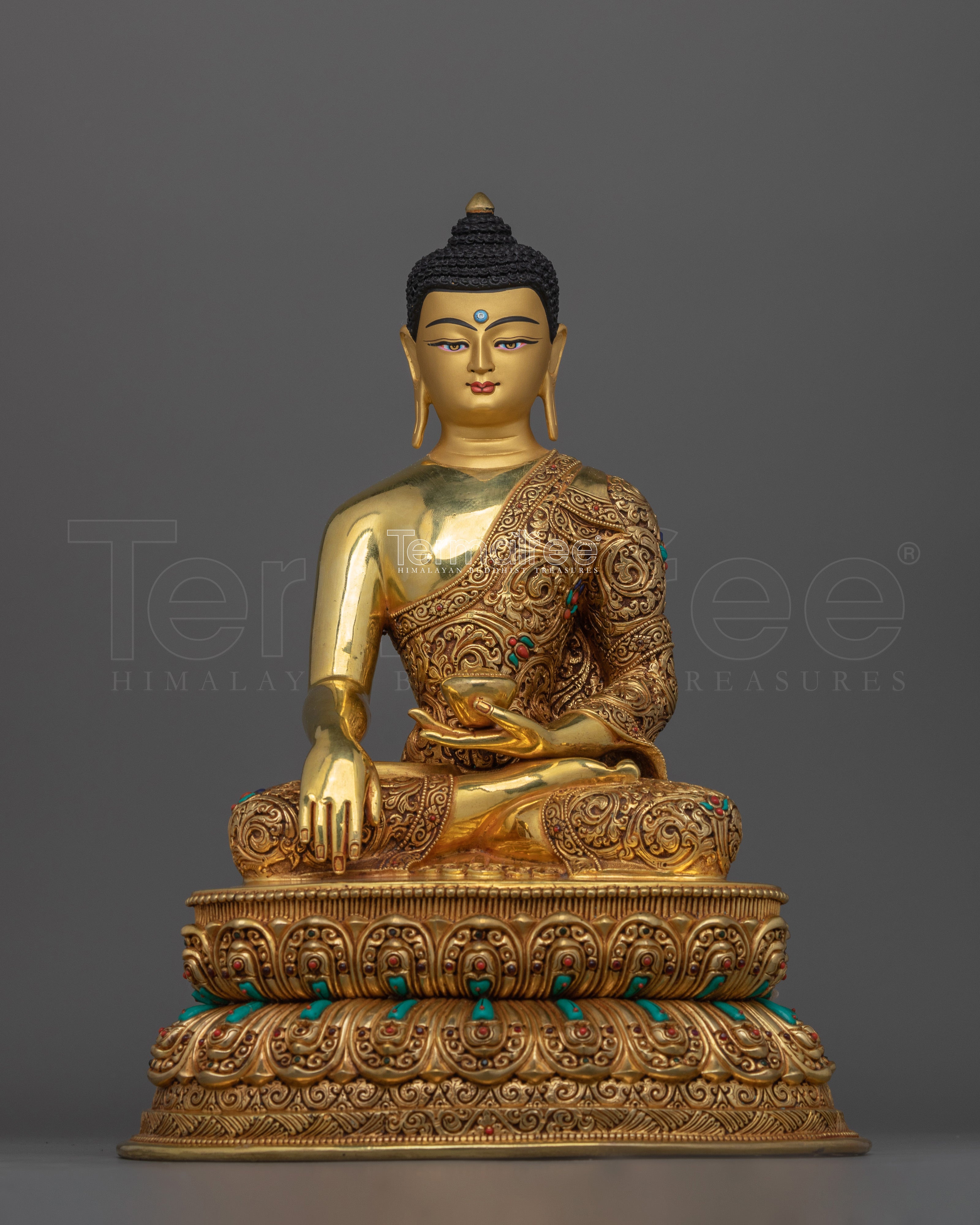 Shakyamuni Buddha Buddhist Altar figurine | Peaceful Decor for Meditation