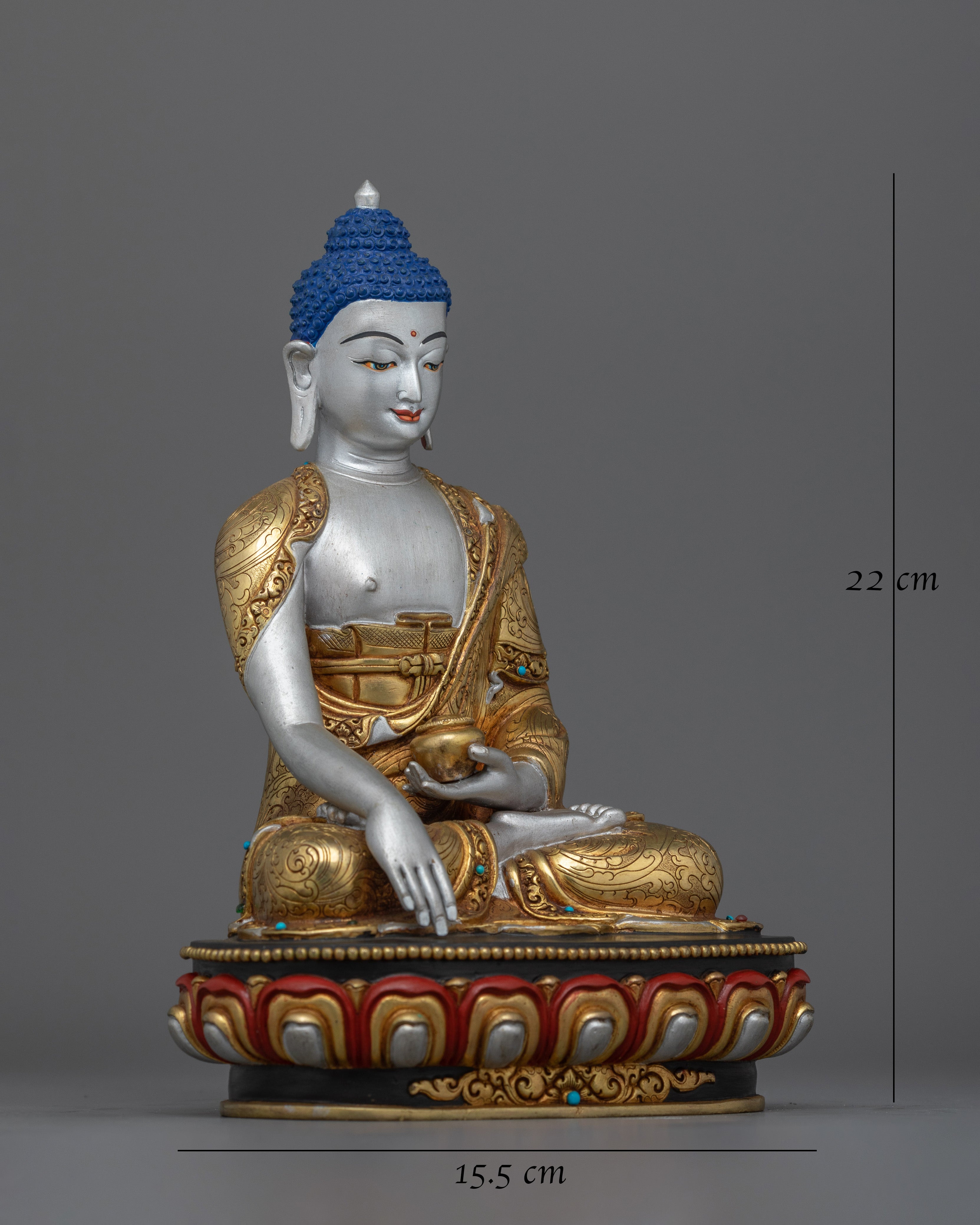 Handcrafted Sculpture of Shakyamuni Buddha