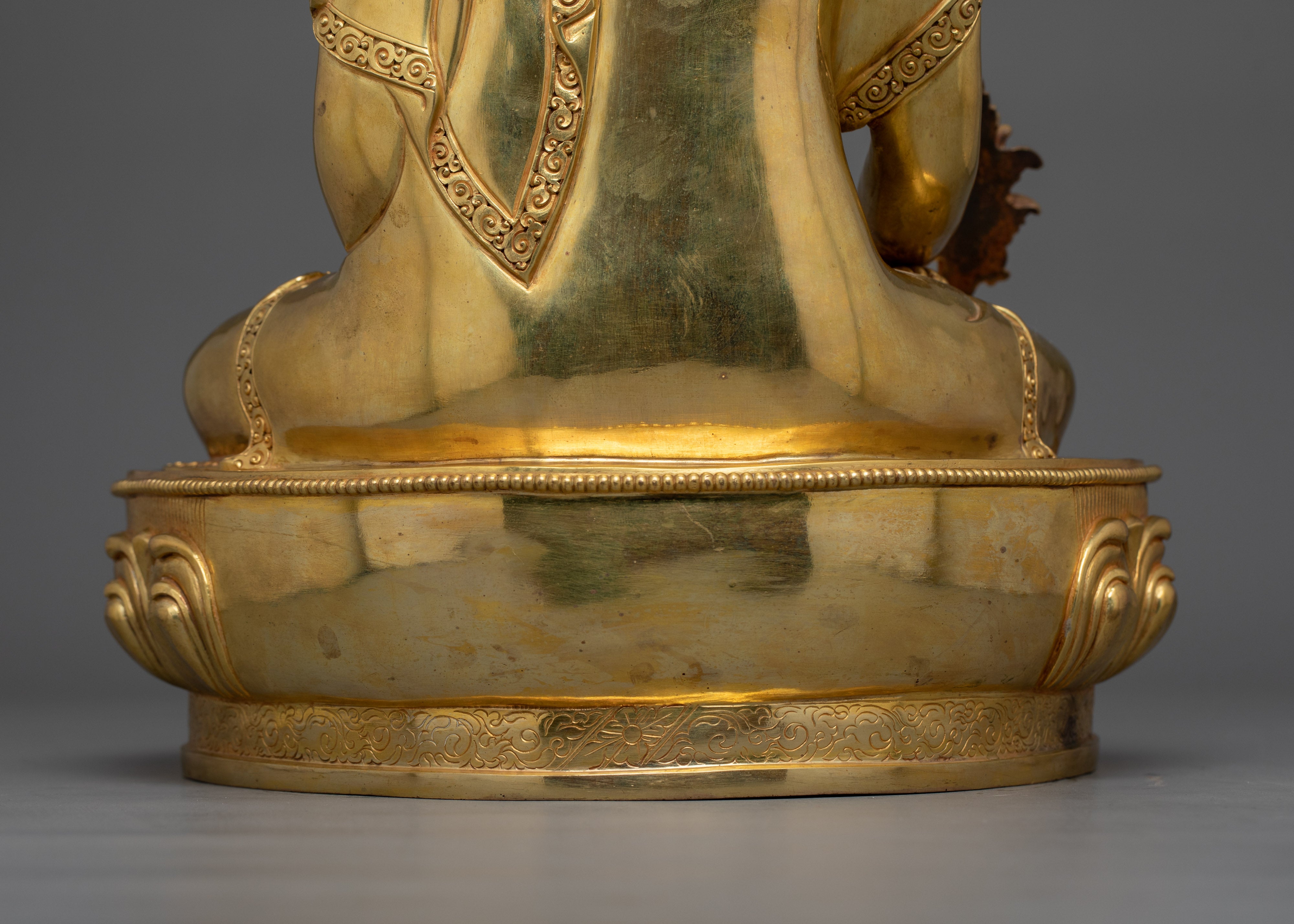 Spiritual Healing Bhaisajyaguru Sculpture (Medicine Buddha) | Purifying Negative Karma and Promoting Longevity