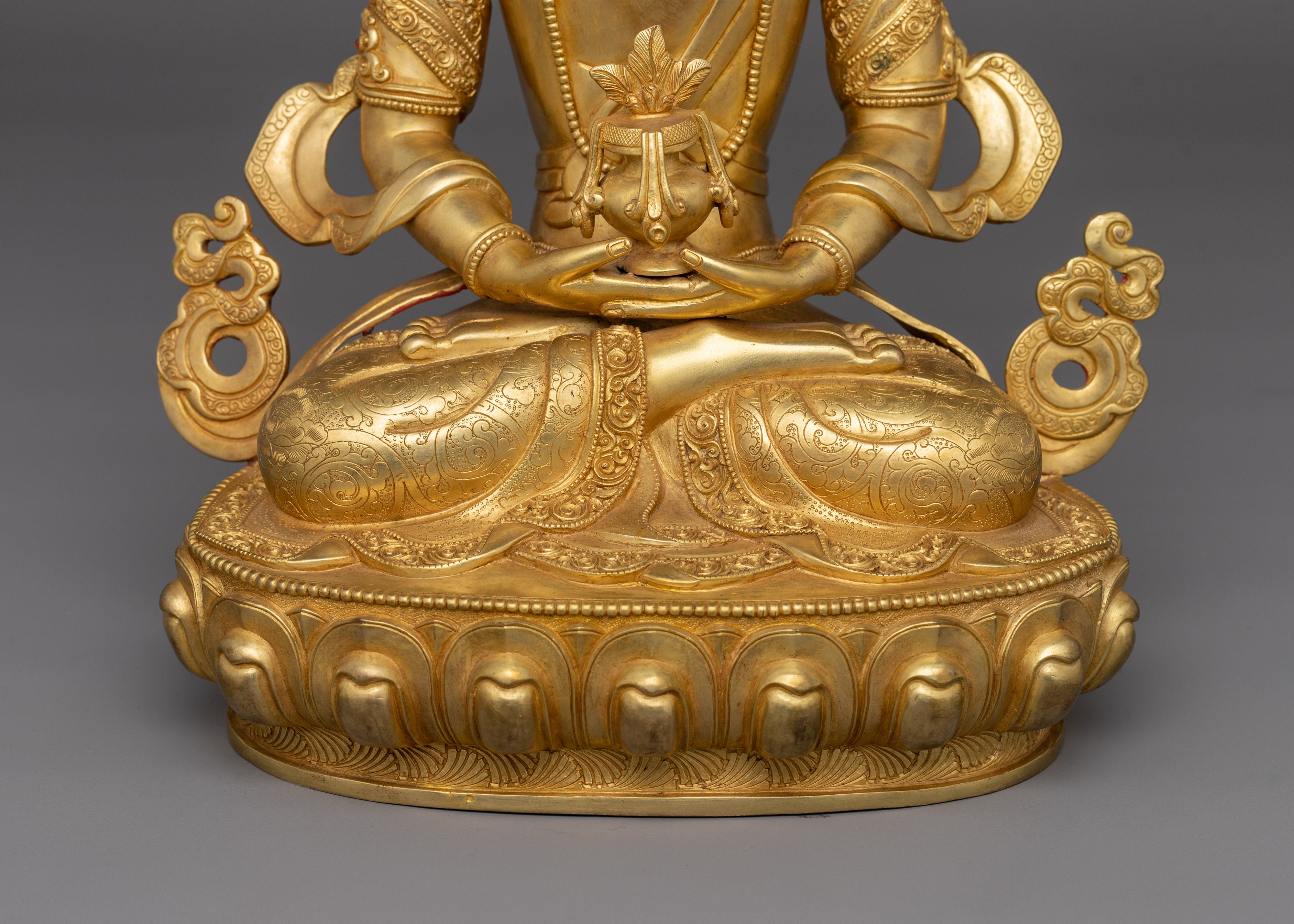 The Deity of Health and Longevity Amitayus Figurine | Sacred Spiritual Decor