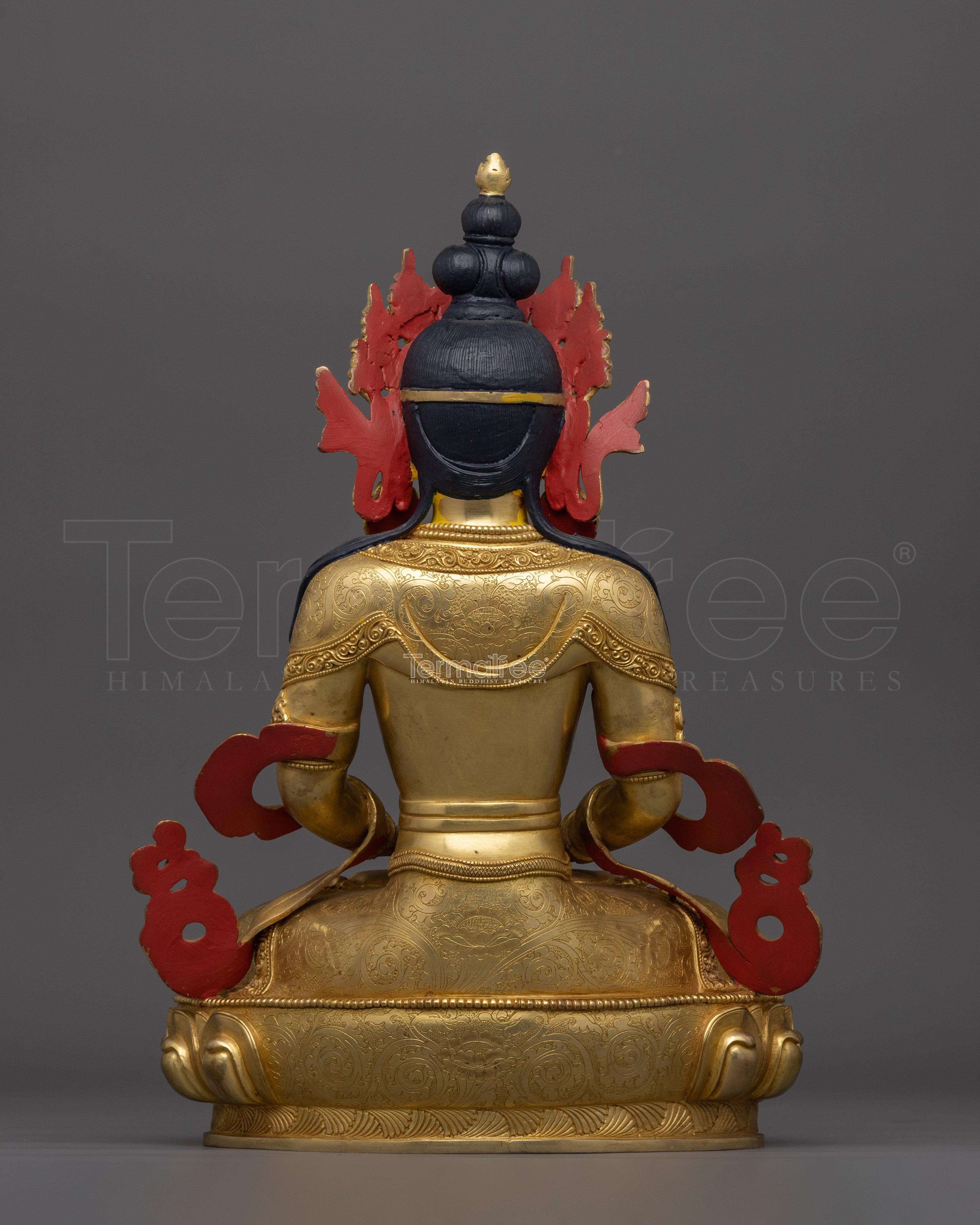 The Deity of Health and Longevity Amitayus Figurine | Sacred Spiritual Decor