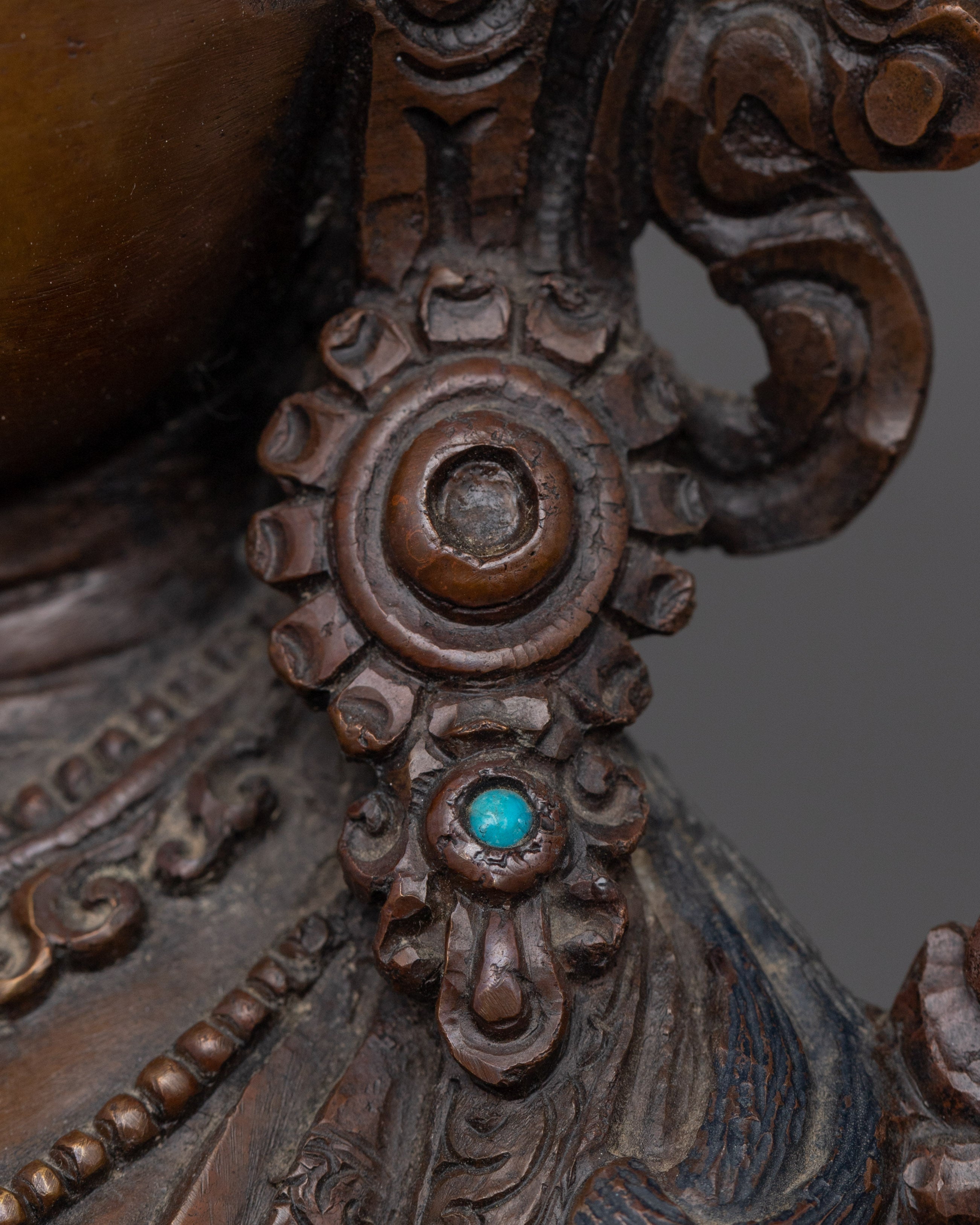 White Tara Mother of All Buddhas Statue | Hand-Crafted Oxidized Sculpture