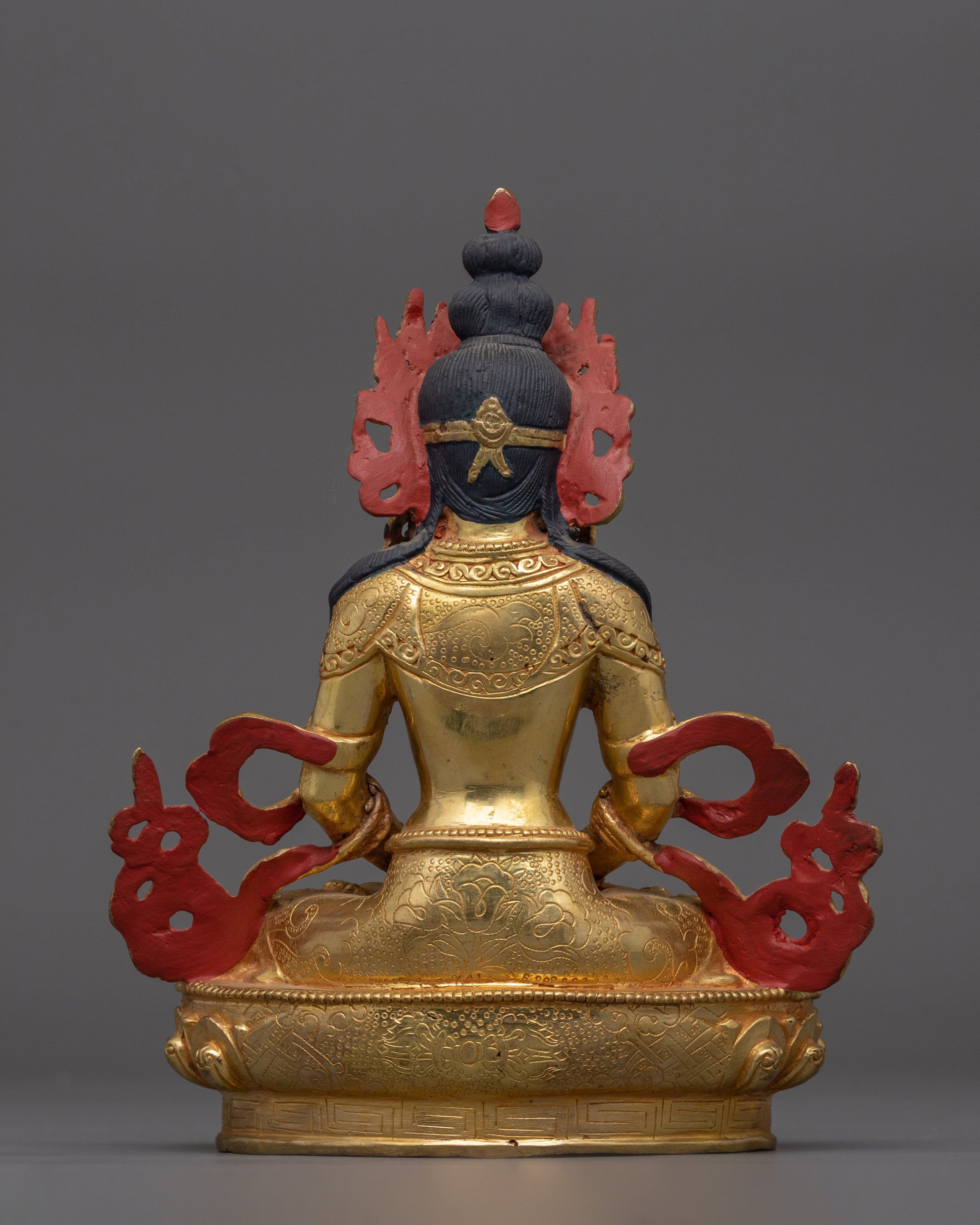 Amitayus Eternal Buddha Sculpture | The Buddha of Boundless Life