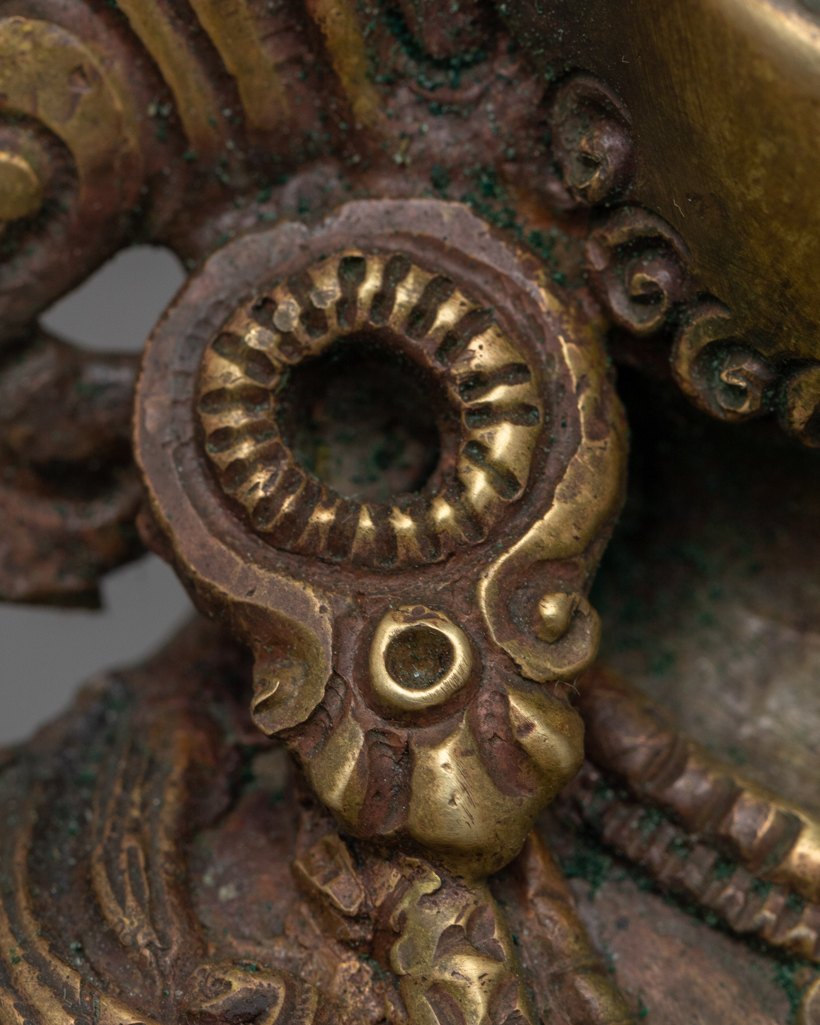 Spiritual Dharma Protector and Wealth Deity Dzambhala Sculpture | Buddha of Prosperity