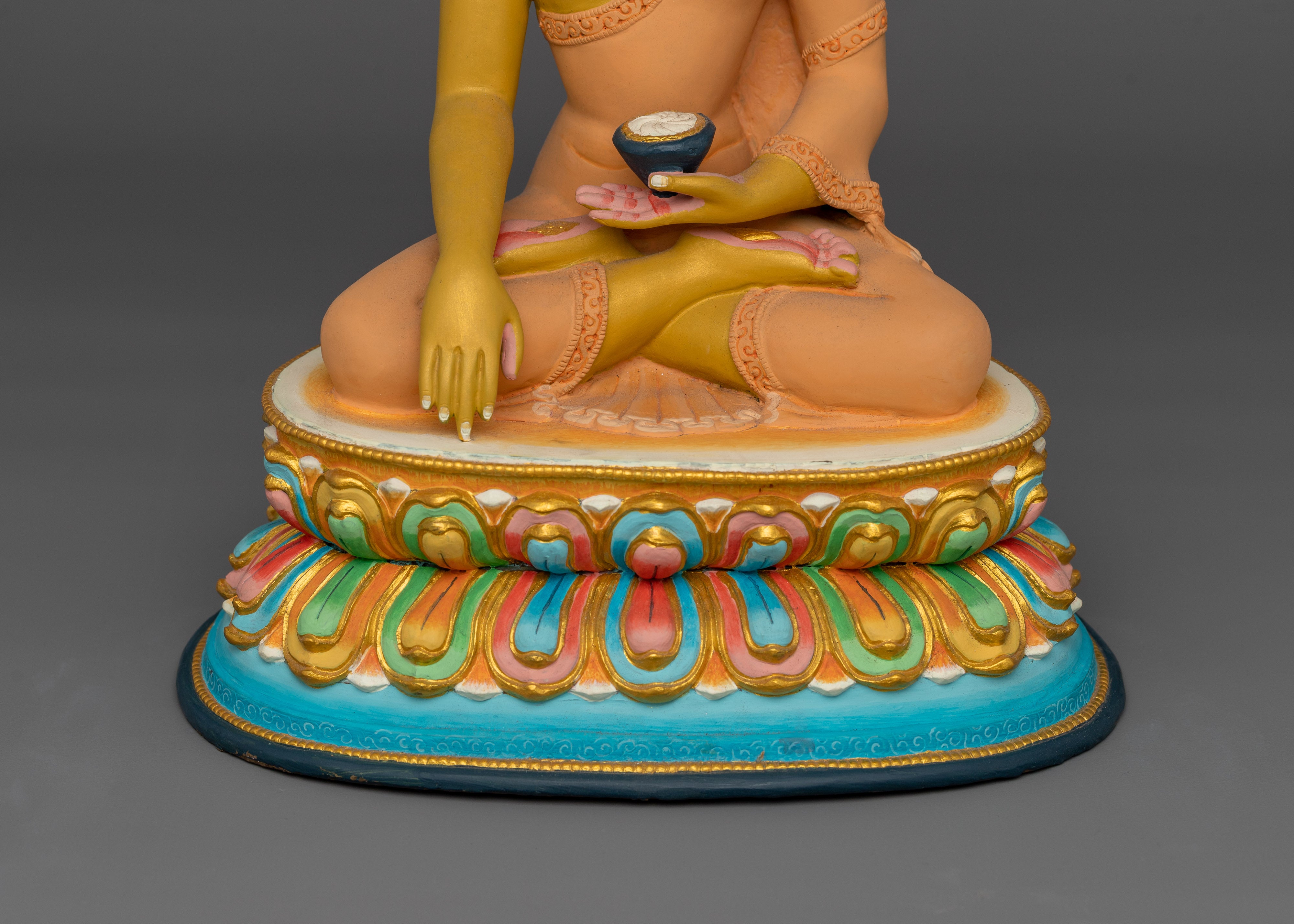 Shakyamuni Buddha Sacred Statue for Buddhist Shrine | Symbol of Inner Peace