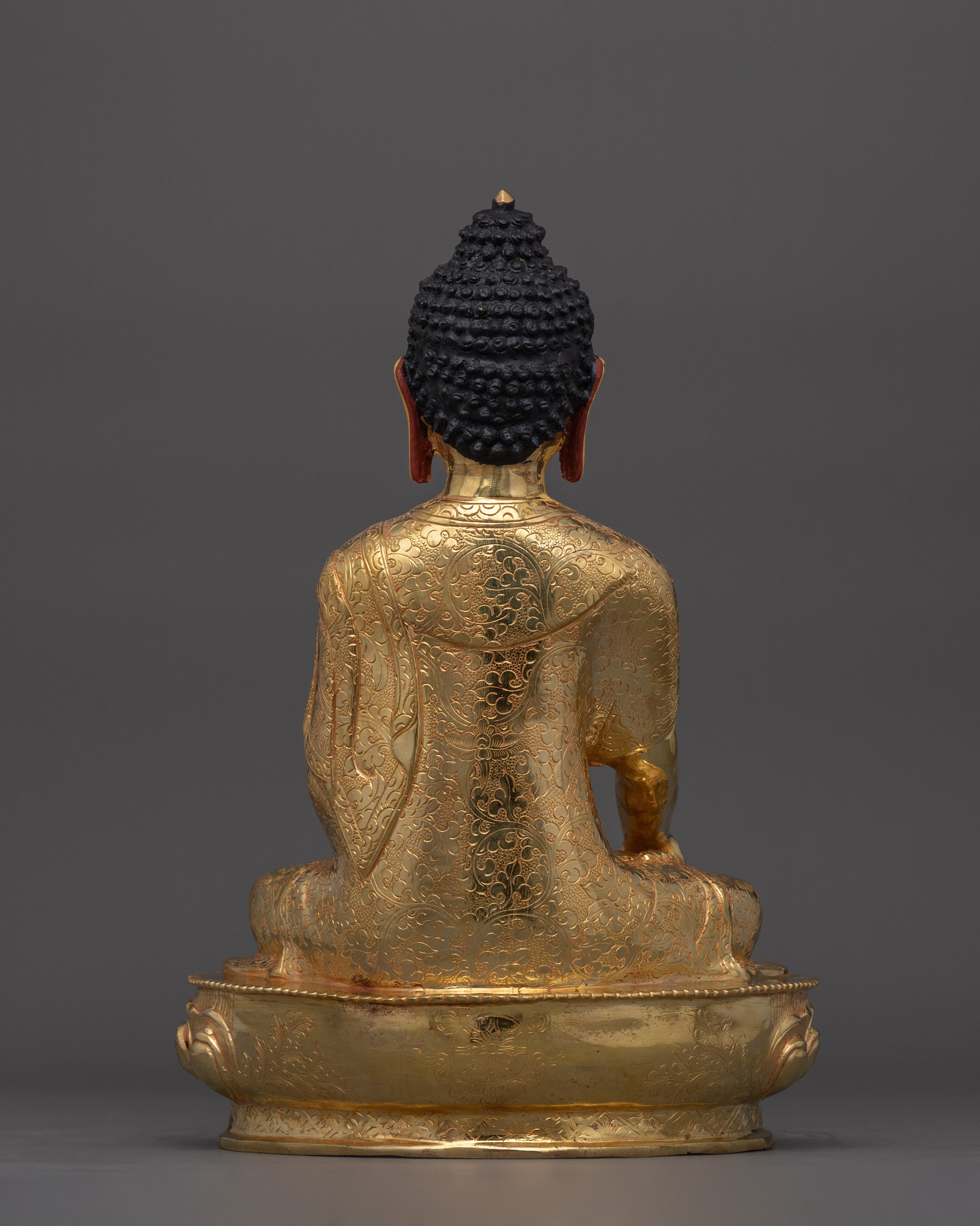 Shakyamuni Buddha Buddhist Shrine Decor | Enlightenment and Peace Statue