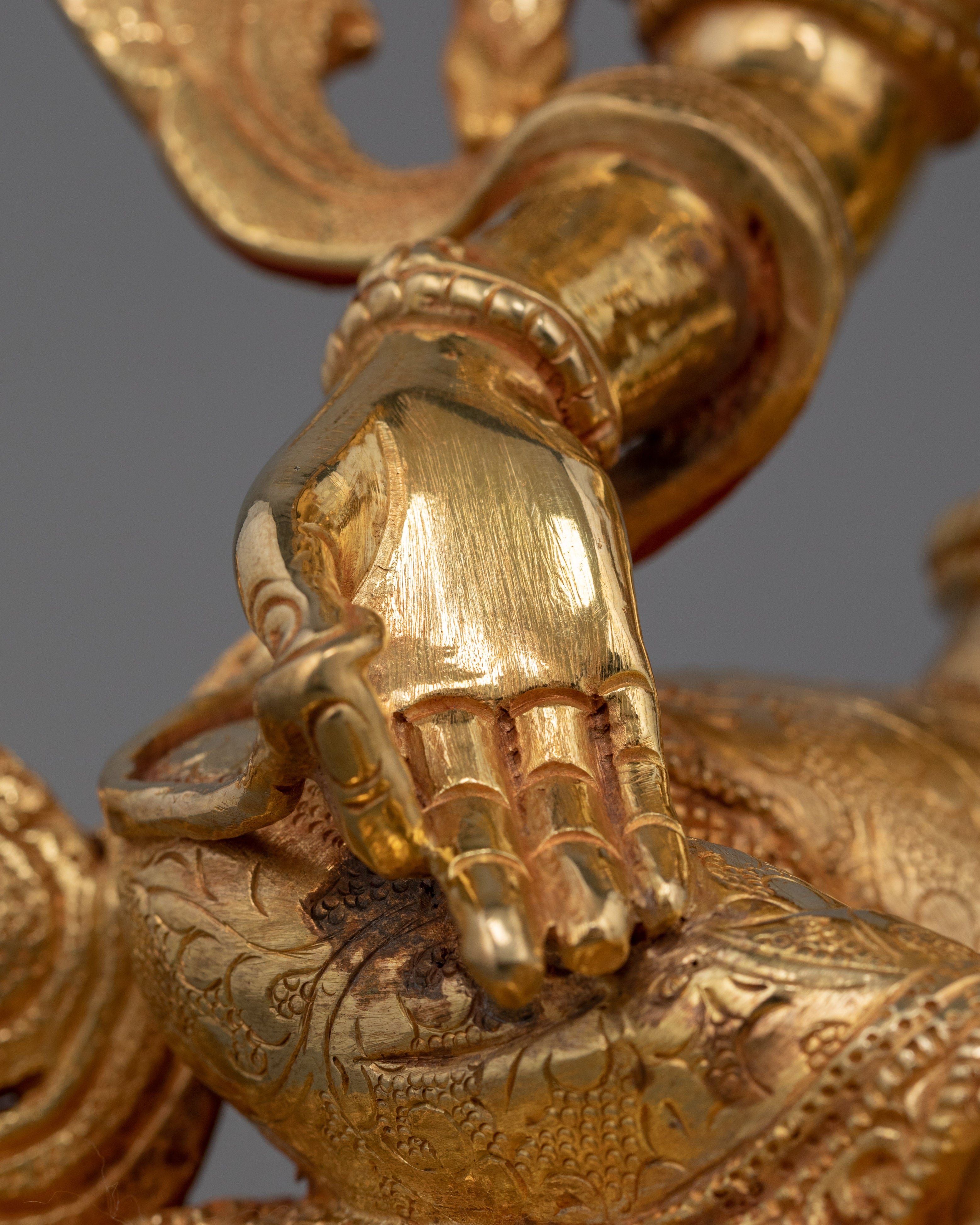 Healing Deity Sgrol Ljang Statue (Green Tara) | Mother of Liberation