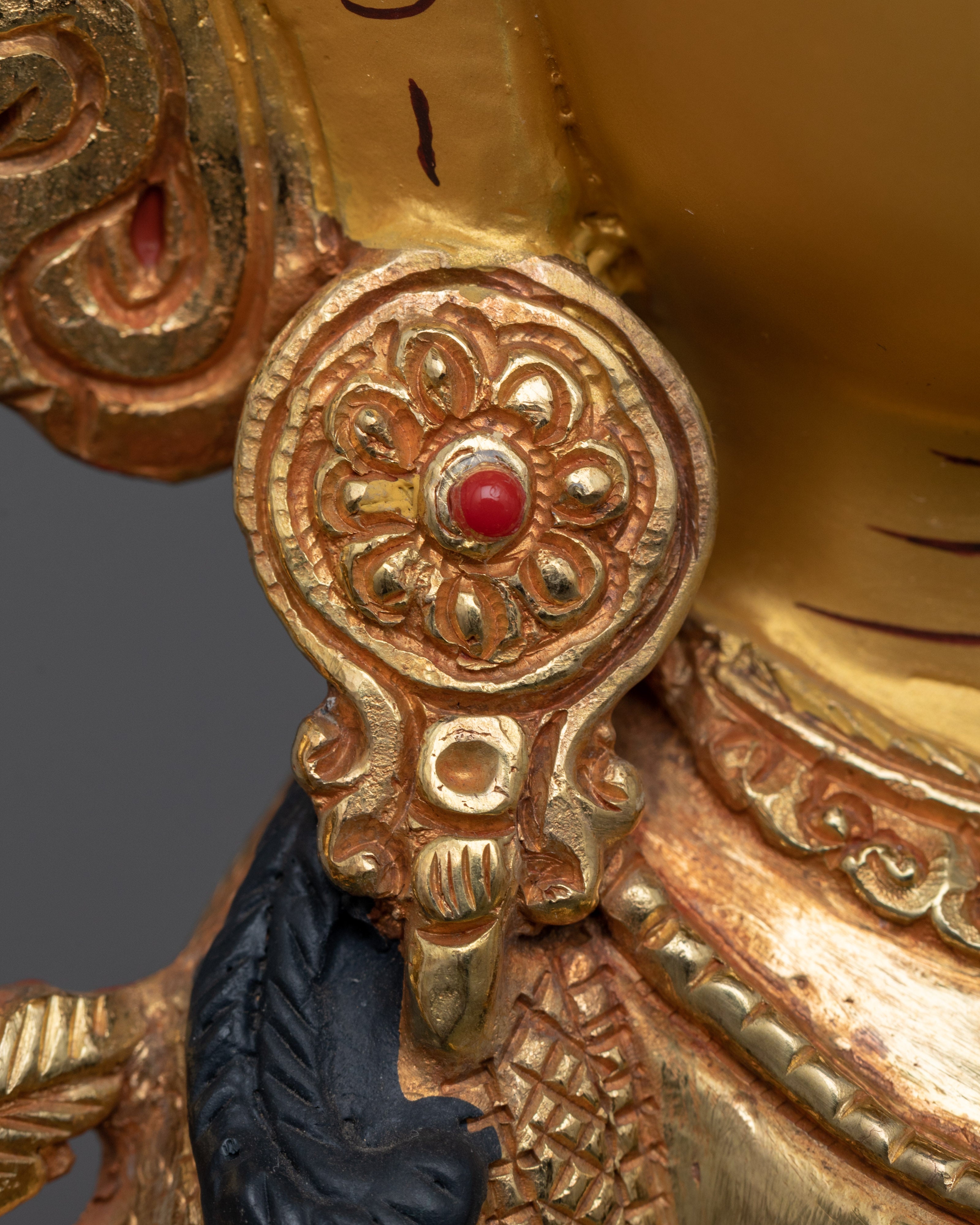 Healing Deity Sgrol Ljang Statue (Green Tara) | Mother of Liberation