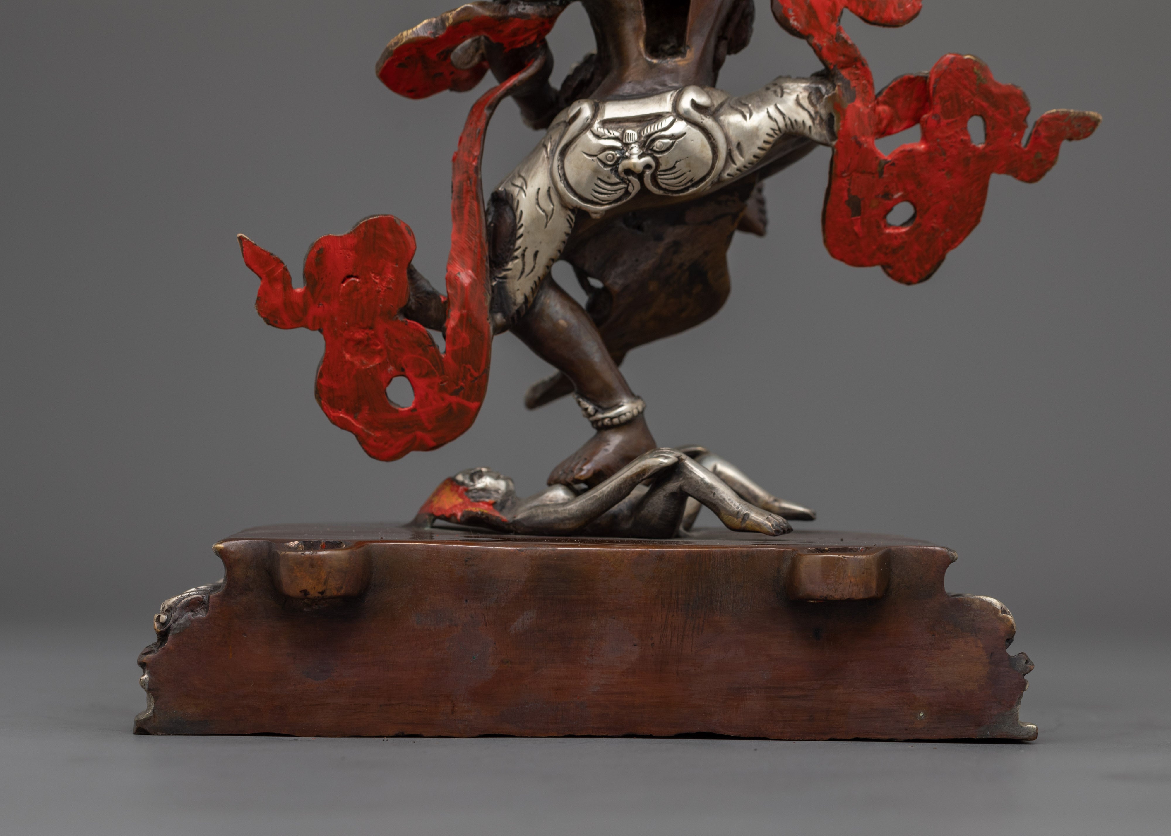 Buddhist Wrathful Deity Simhamukha | Symbol of Fierce Wisdom and Spiritual Liberation