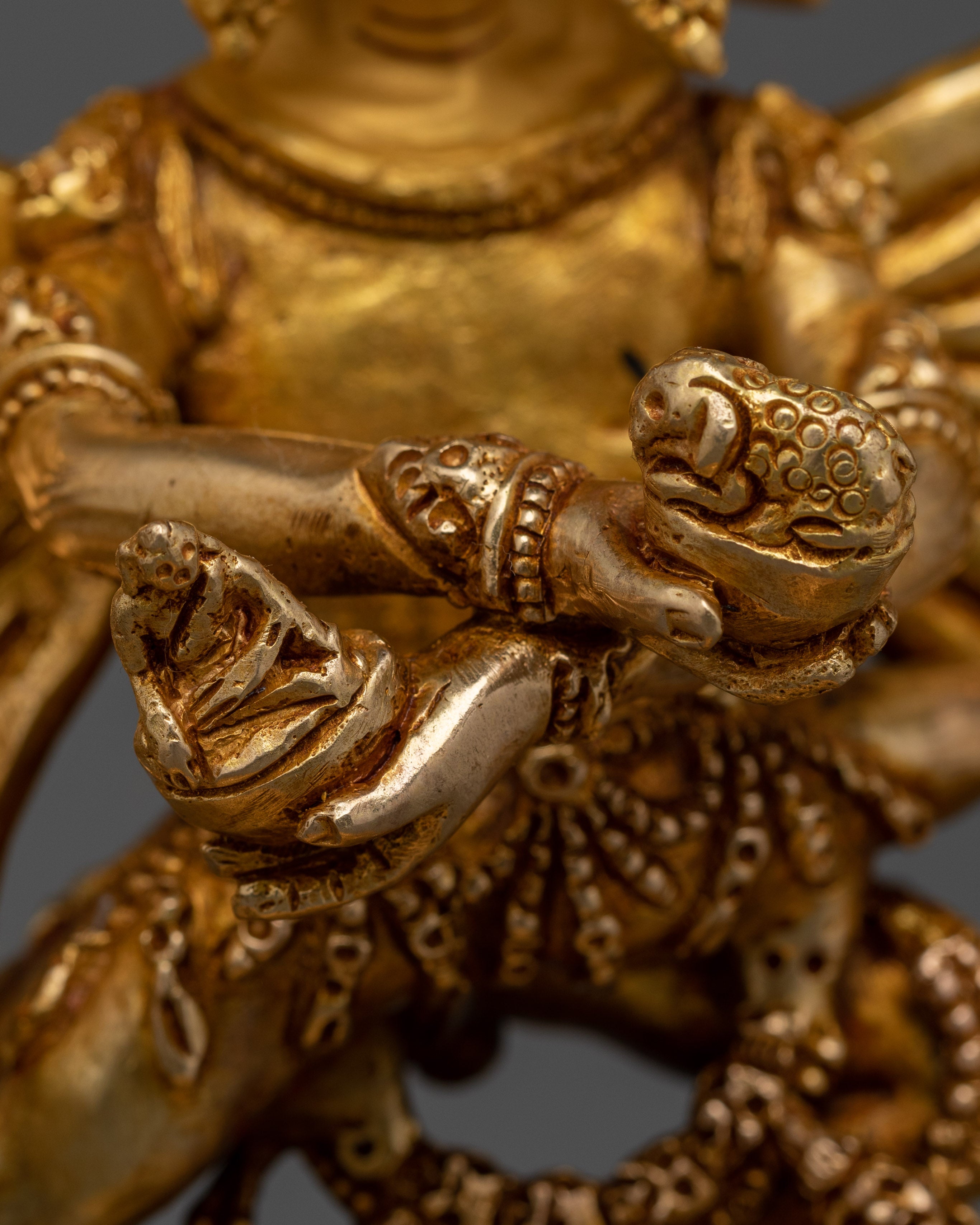 Hevajra Master of Tantric Transformation Statue | Yab - Yum Fierce Protective Sculpture