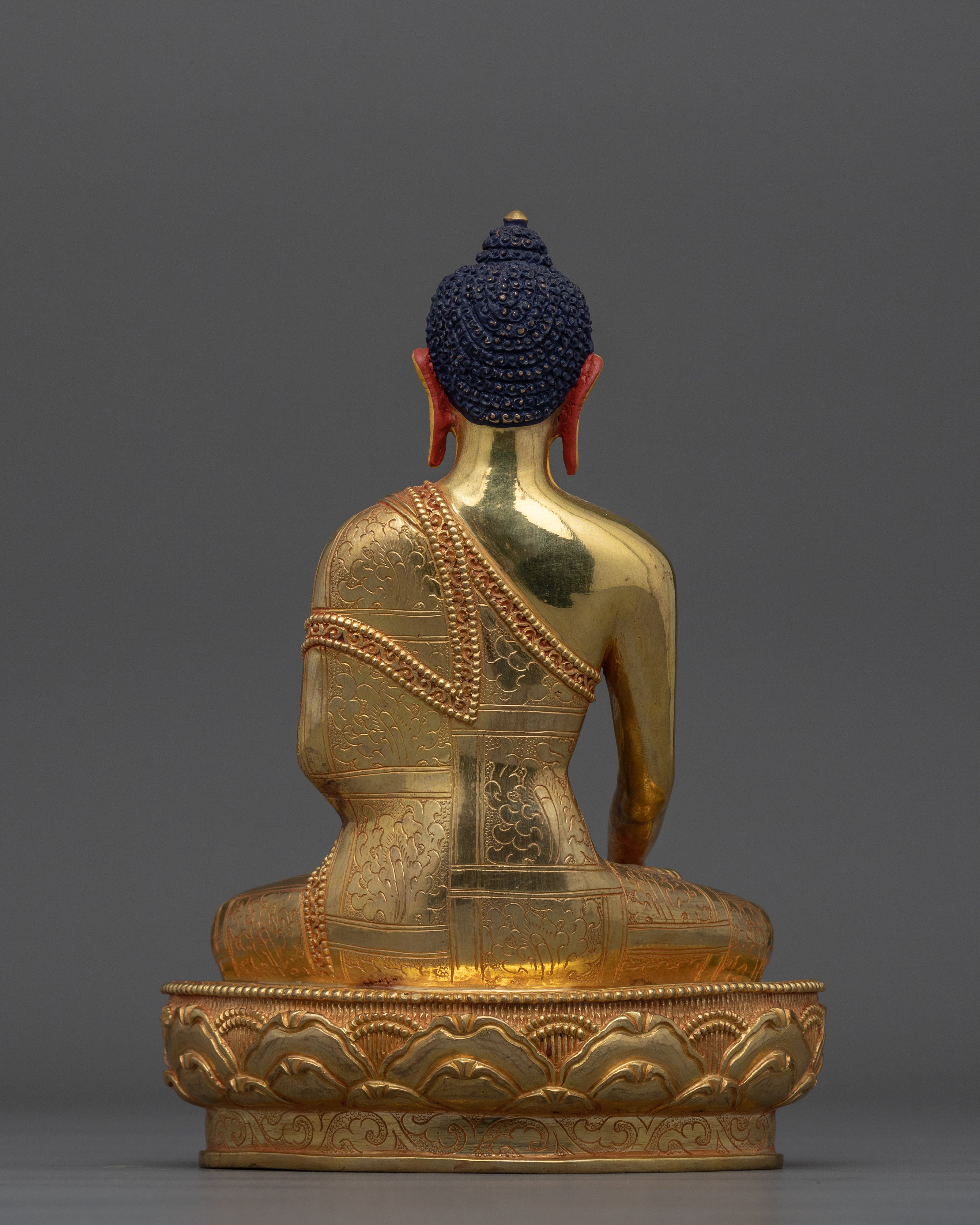 Handcrafted Shakyamuni Buddha Sculpture | The Enlightened Buddhist Master