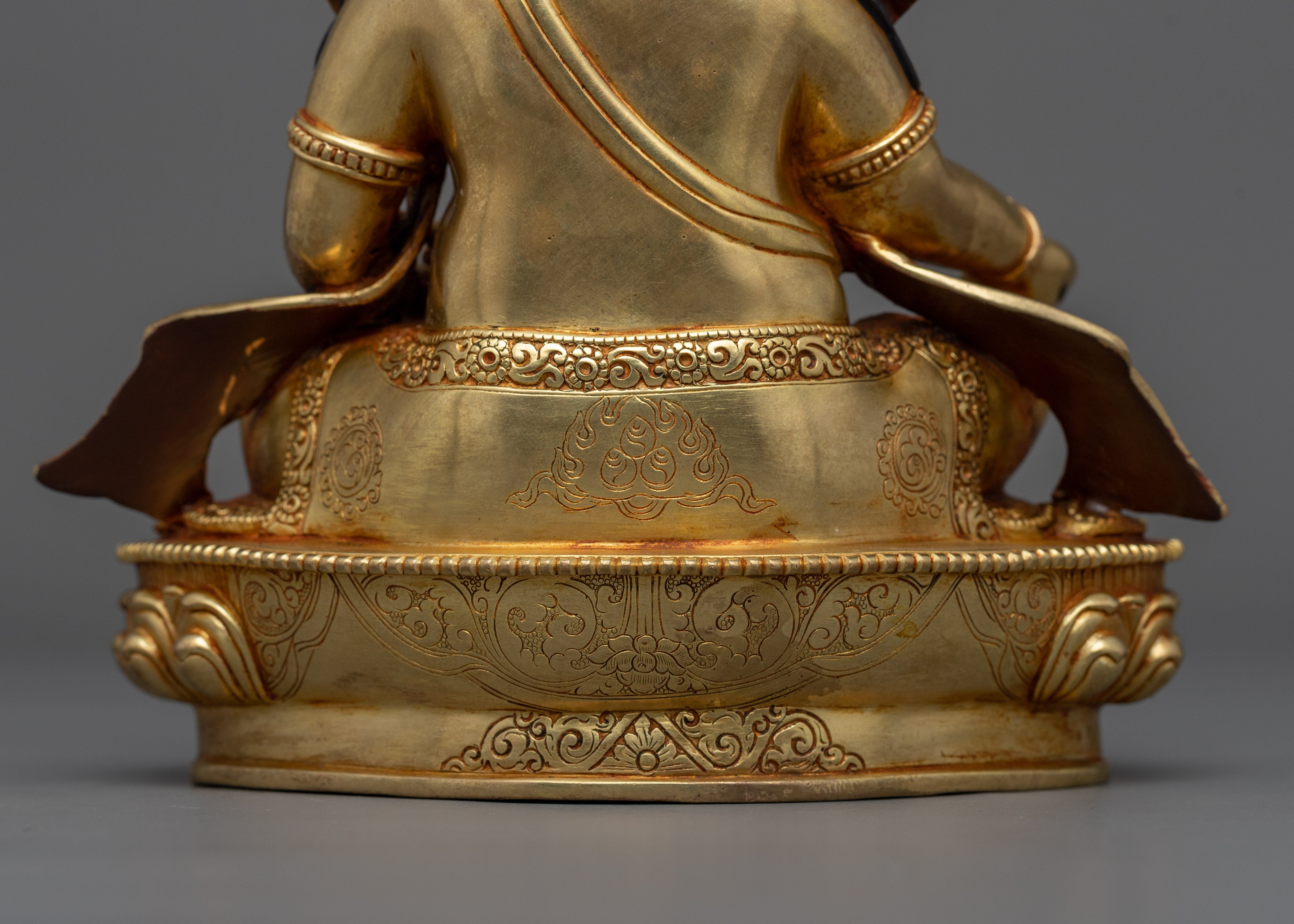Dzambhala Buddhist Wealth and Fortune Deity Sculpture | Tibetan Buddhist Deity Art