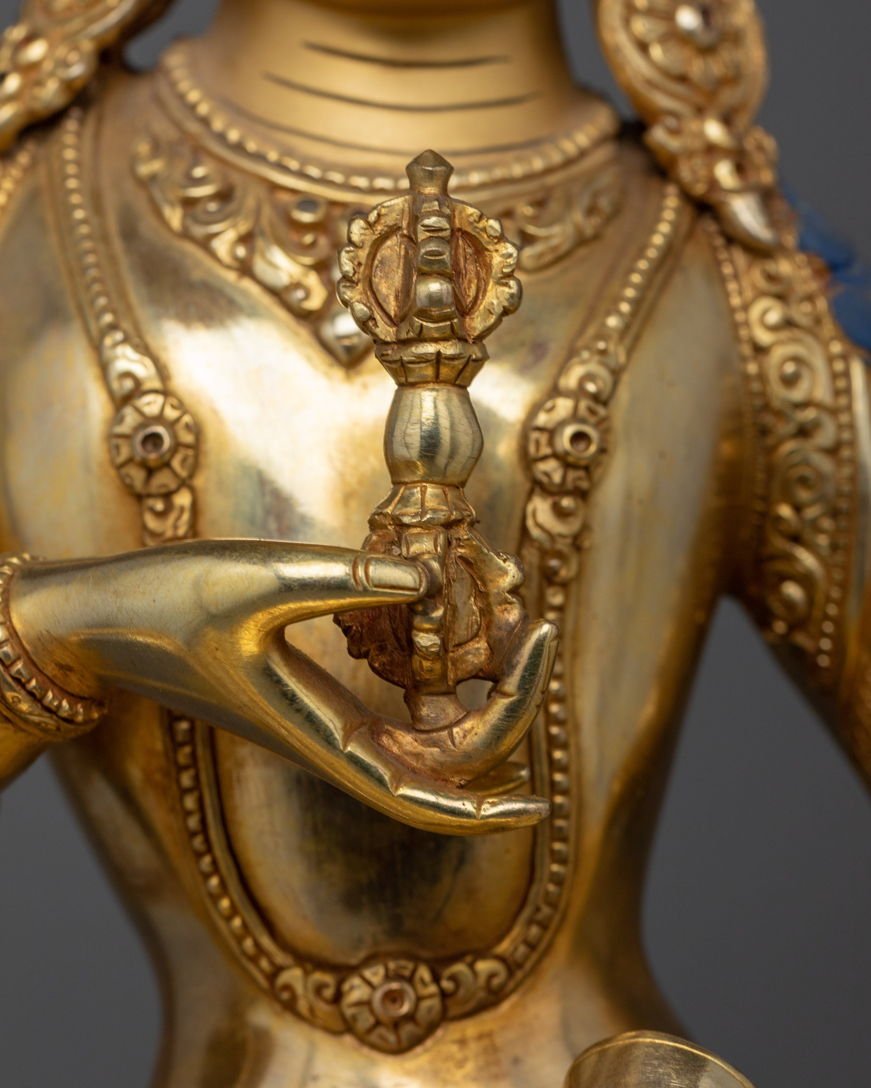 Vajrasattva Sculpture with Throne | A Divine Symbol of Purity and Blessings