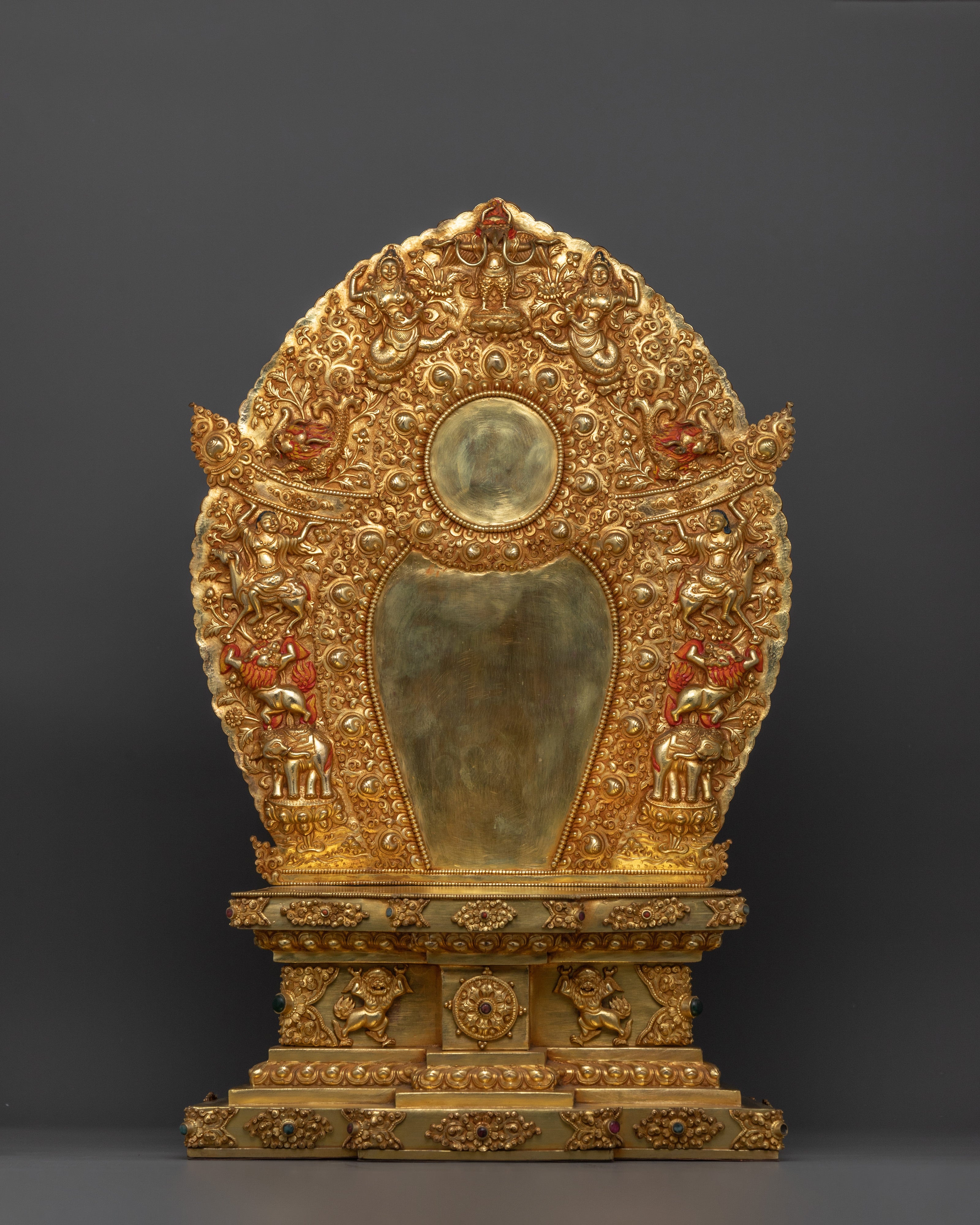 Vajrasattva Sculpture with Throne | A Divine Symbol of Purity and Blessings