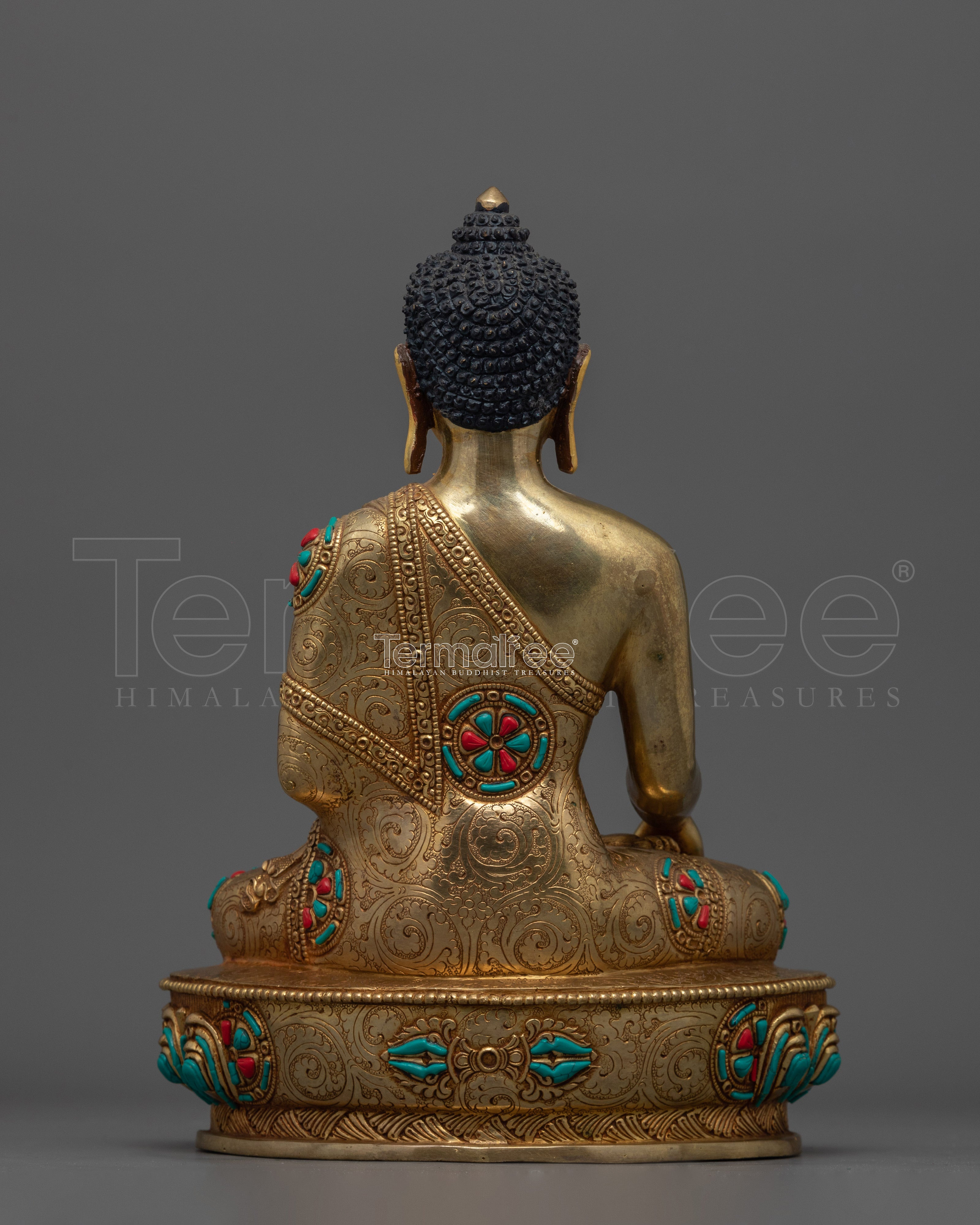 Peaceful Presence of Shakyamuni Buddha Sculpture | Historical Founder of Buddhism